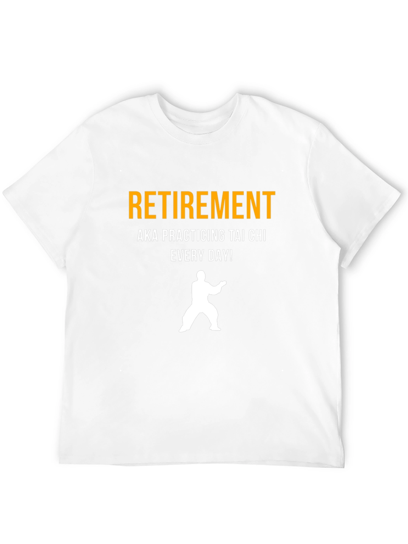 Black Retirement Tai Chi T-Shirt view 12