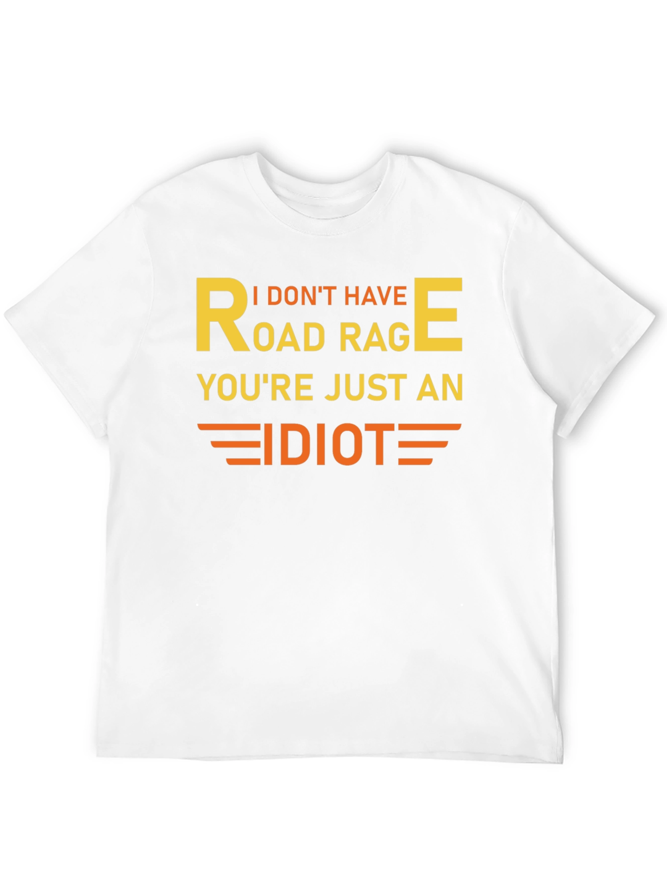 Black Road Rage Graphic Tee - Funny Sarcastic T-Shirt view 12