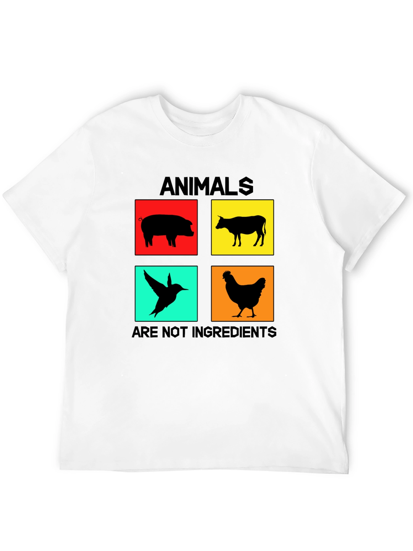 Animals Are Not Ingredients T-Shirt - 12