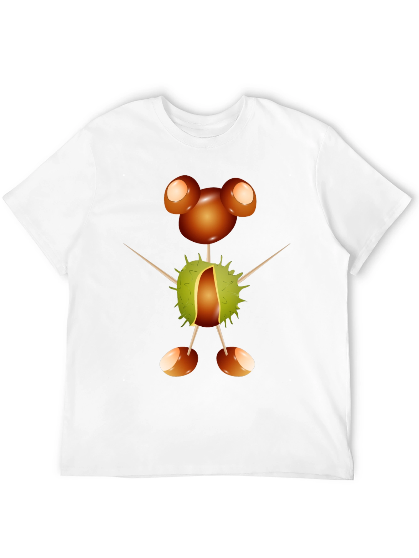 Black Chestnut Character Graphic Tee view 12