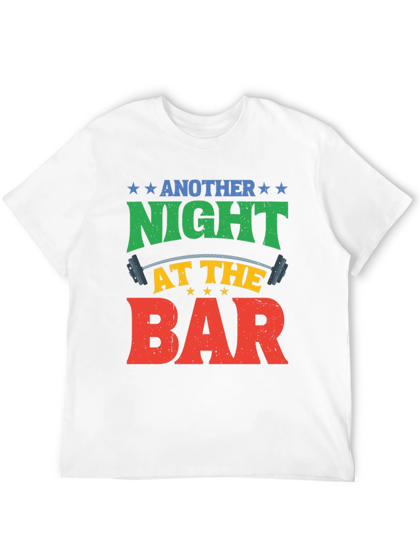 Black Another Night at the Bar Workout T-Shirt view 12