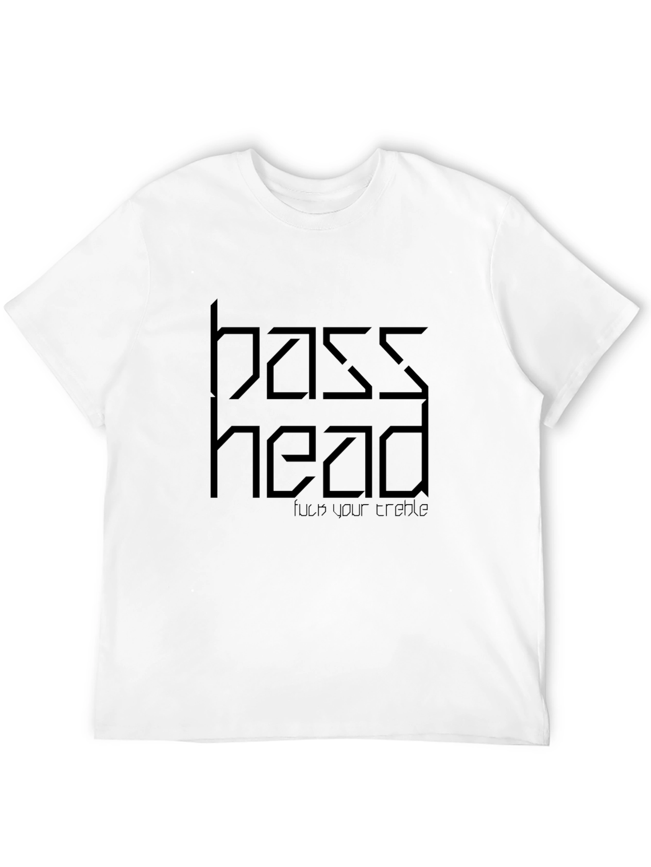 Black Bass Head Graphic T-Shirt - Unisex, Black view 12