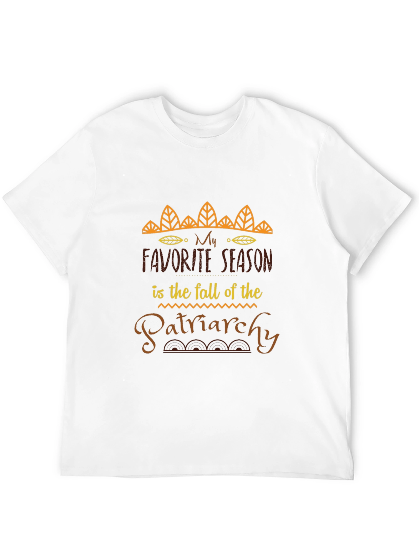 Black Fall of Patriarchy Graphic Tee - Black view 12