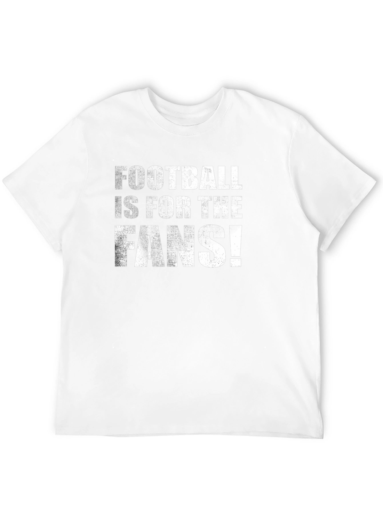 Black Football is for the Fans! T-Shirt view 12