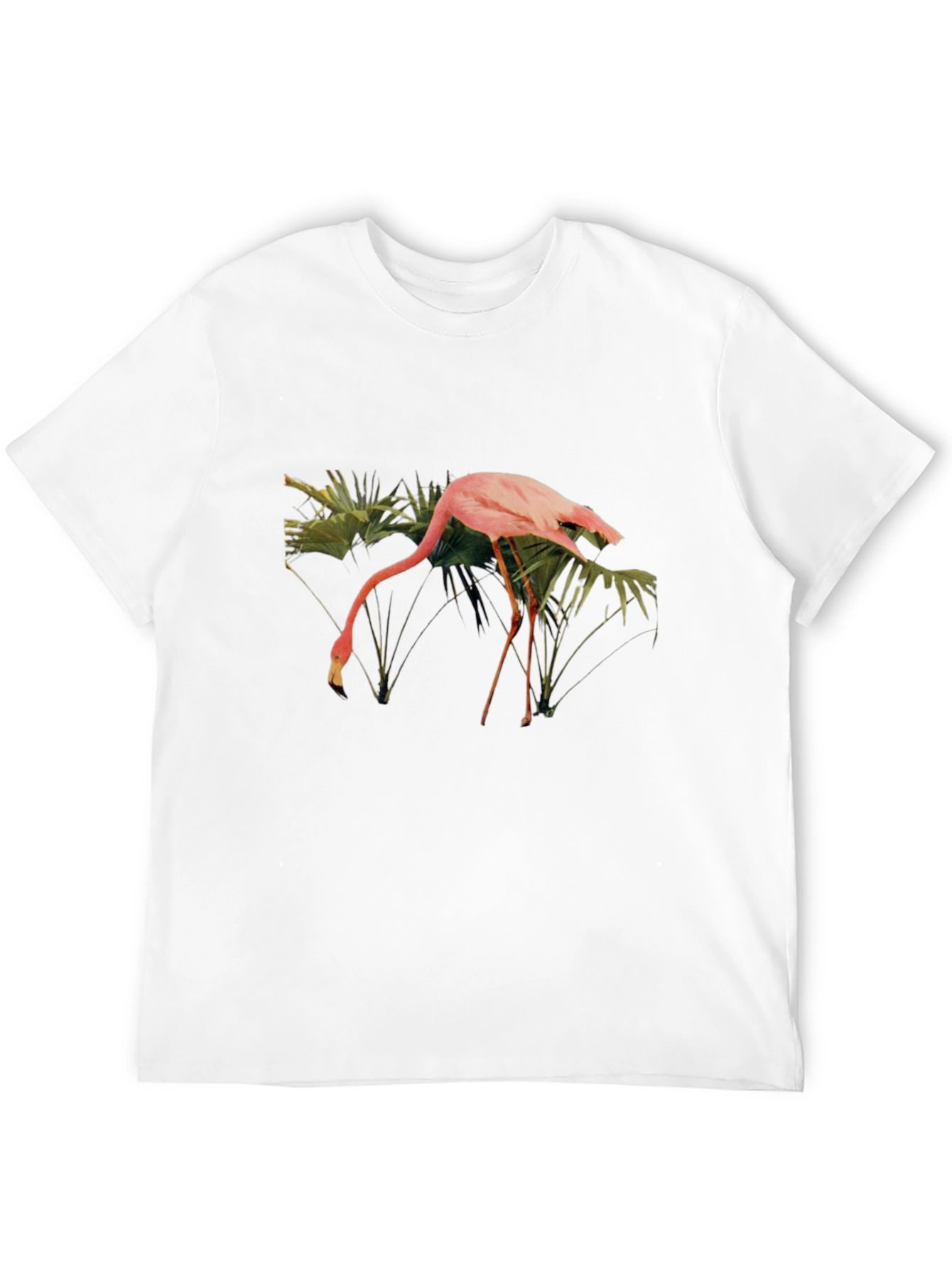 Black Flamingo Graphic T-Shirt - Tropical Bird Tee view 12