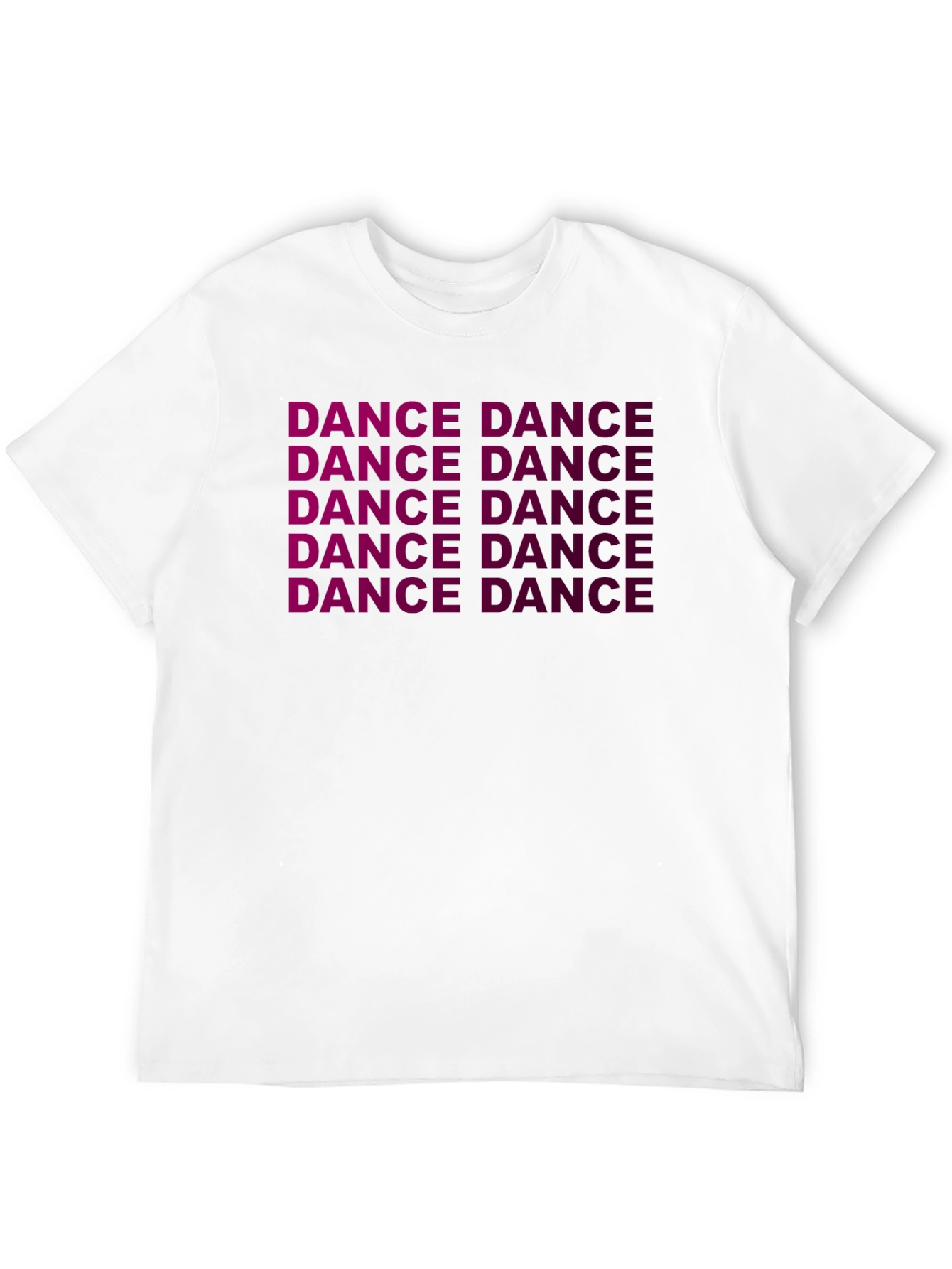 Black Dance Repeat Graphic Tee - Stylish Unisex T-Shirt view 12