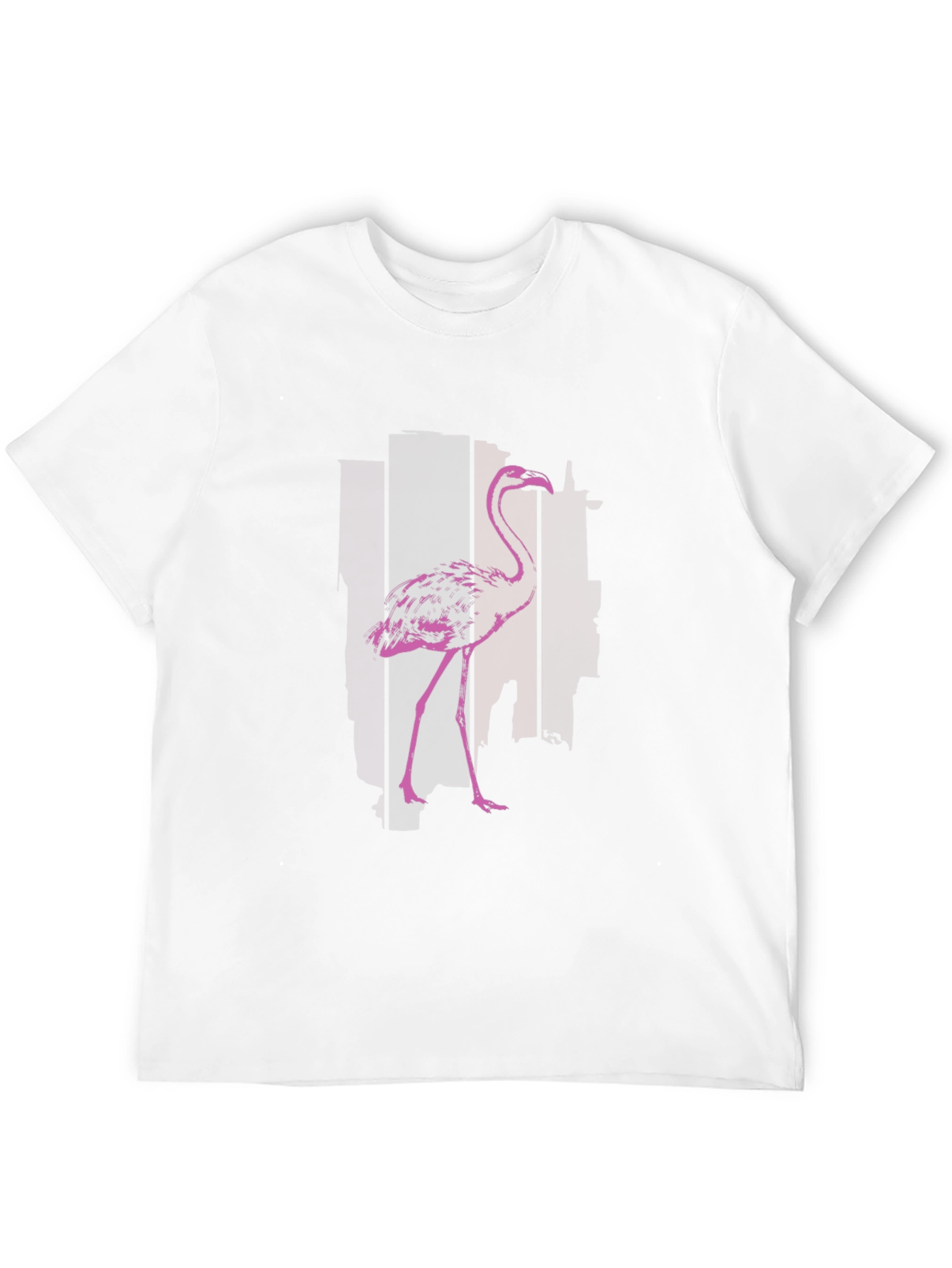 Black Flamingo Graphic T-Shirt - Black Cotton Blend view 12