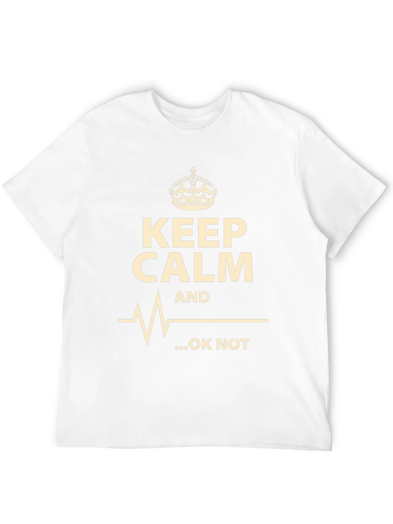 Black Keep Calm ...OK Not T-Shirt view 12