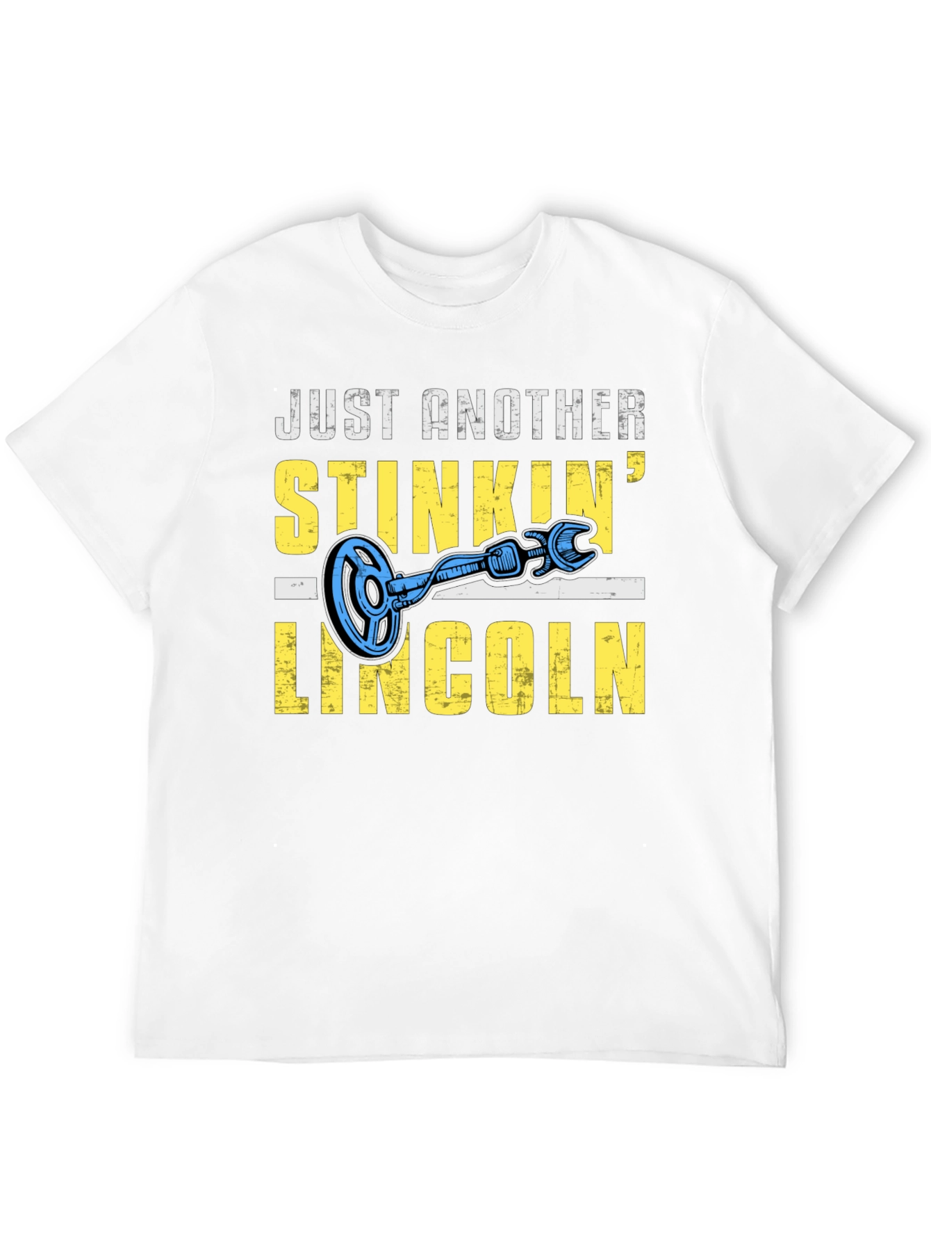 Black Stinkin' Lincoln T-Shirt - Metal Detecting view 12