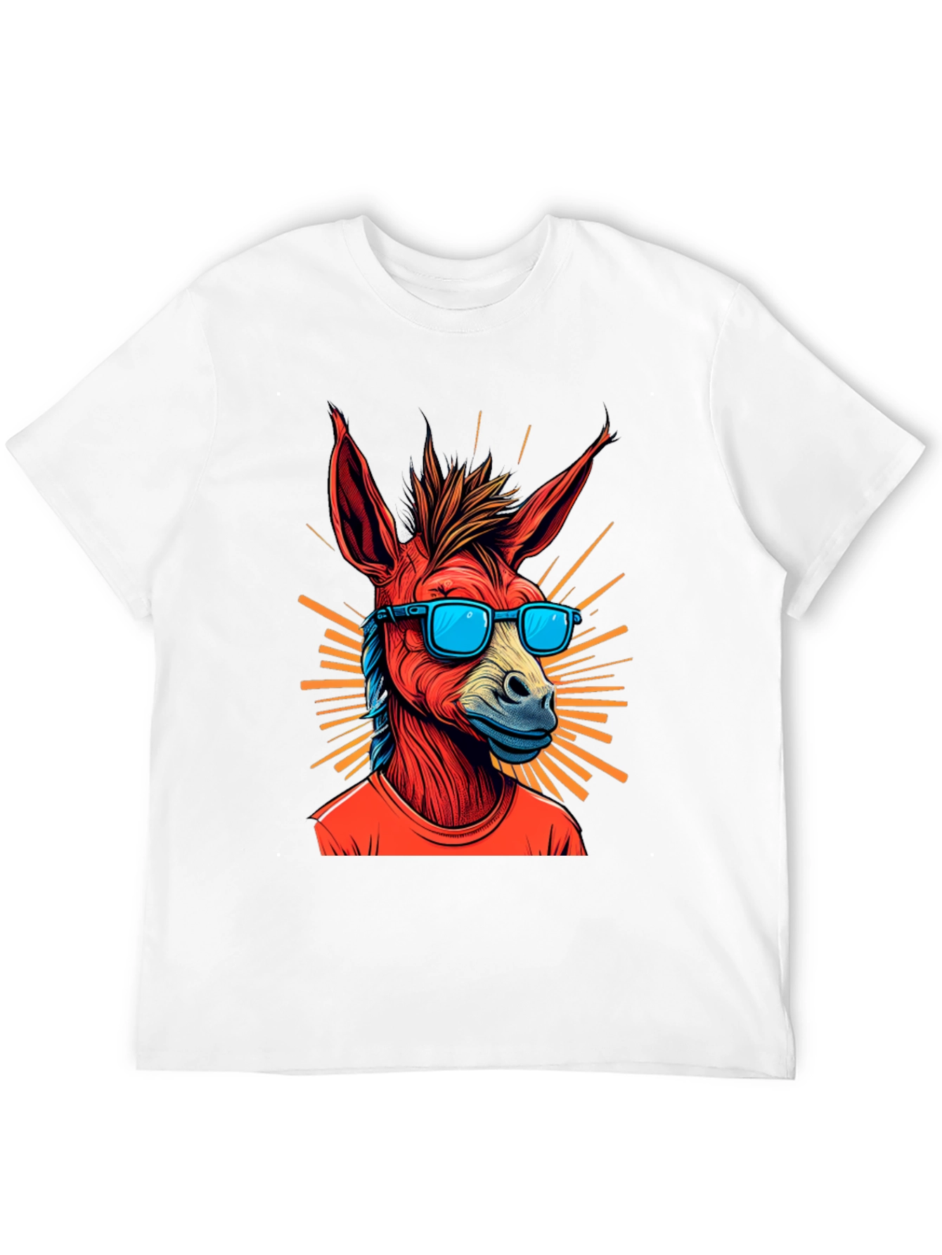 Black Cool Donkey Tee: Stylish & Unique Graphic T-Shirt view 12