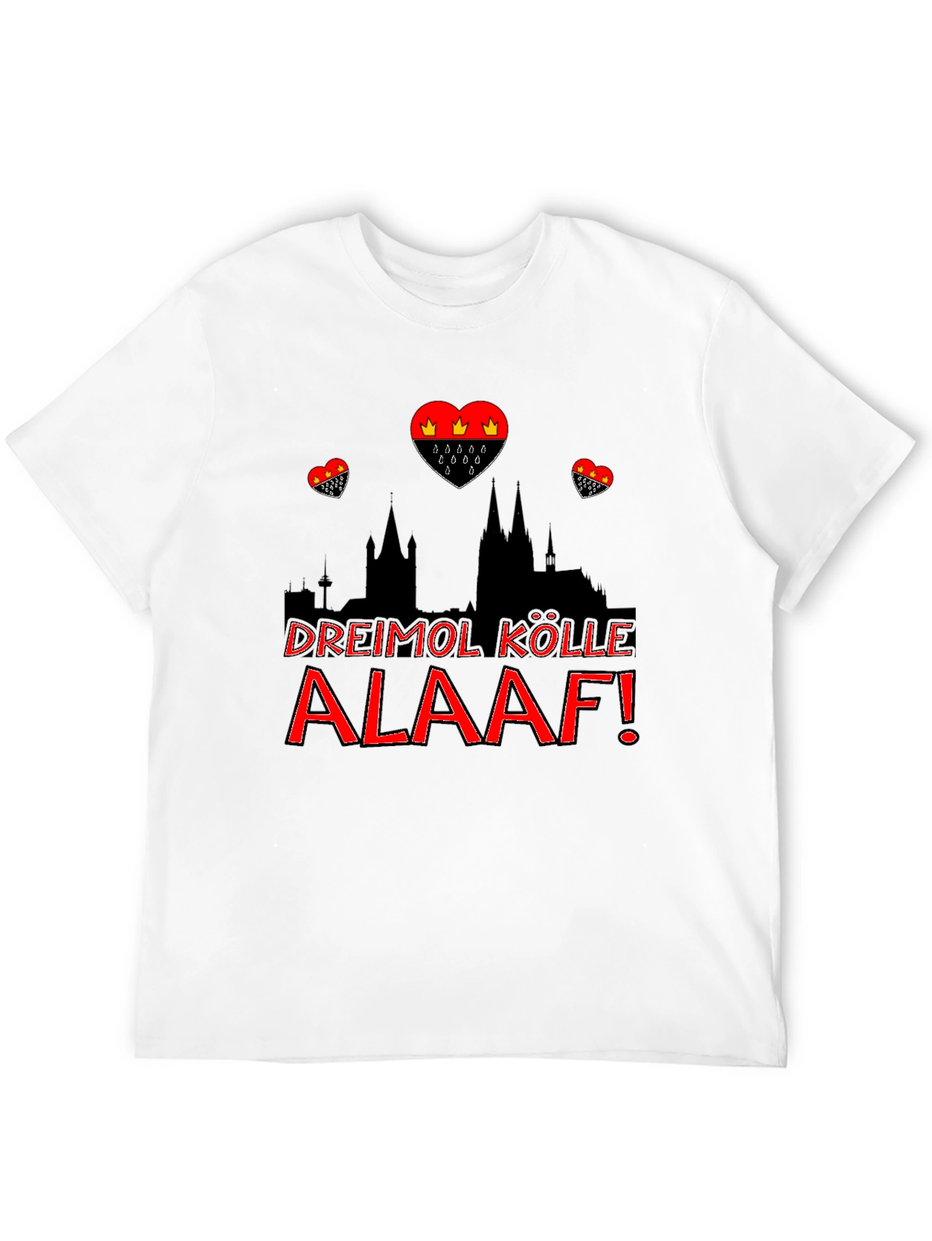 Köln Alaaf T-Shirt - City Skyline - 12