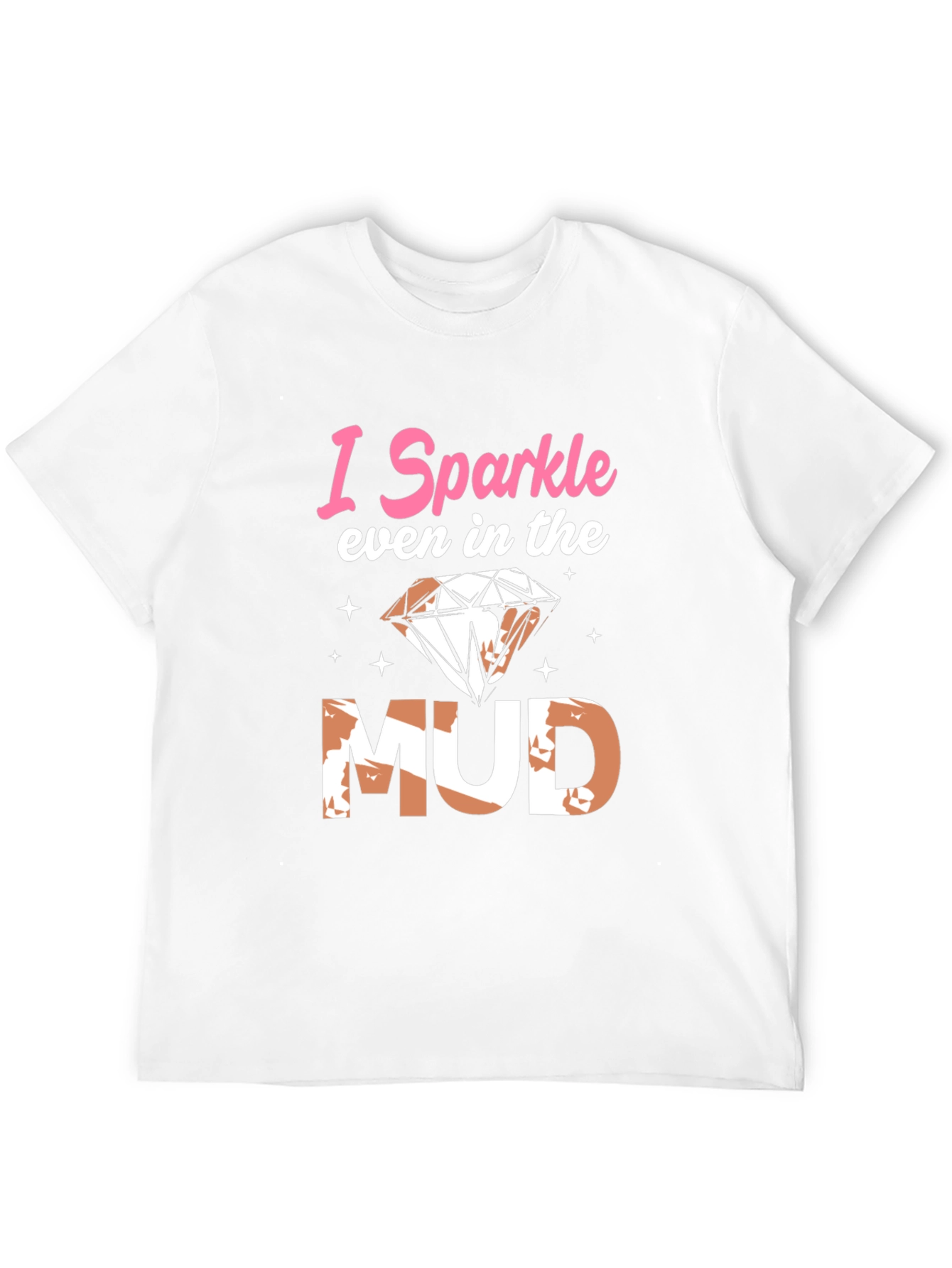 Black I Sparkle Even in the Mud Graphic Tee view 12