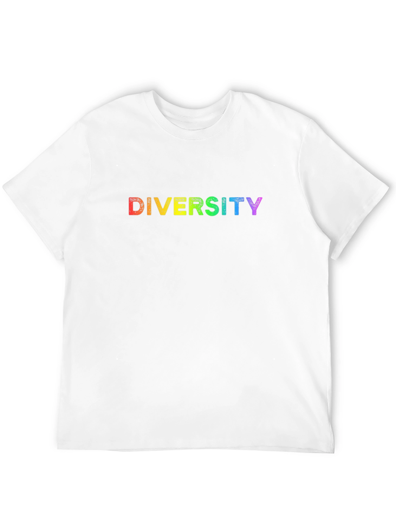 Black Diversity Rainbow T-Shirt - Black view 12