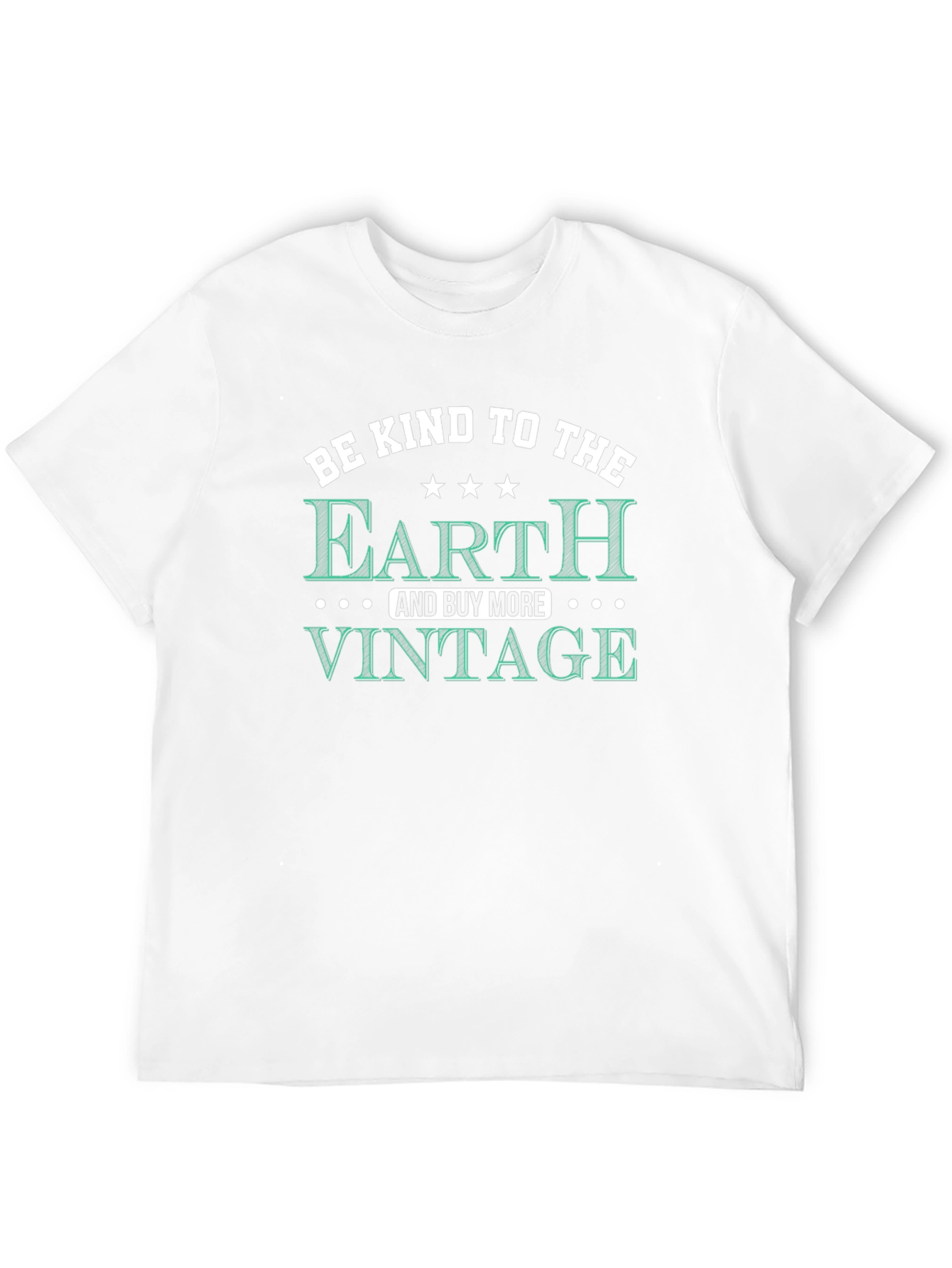 Black Be Kind to the Earth Vintage Graphic Tee view 12