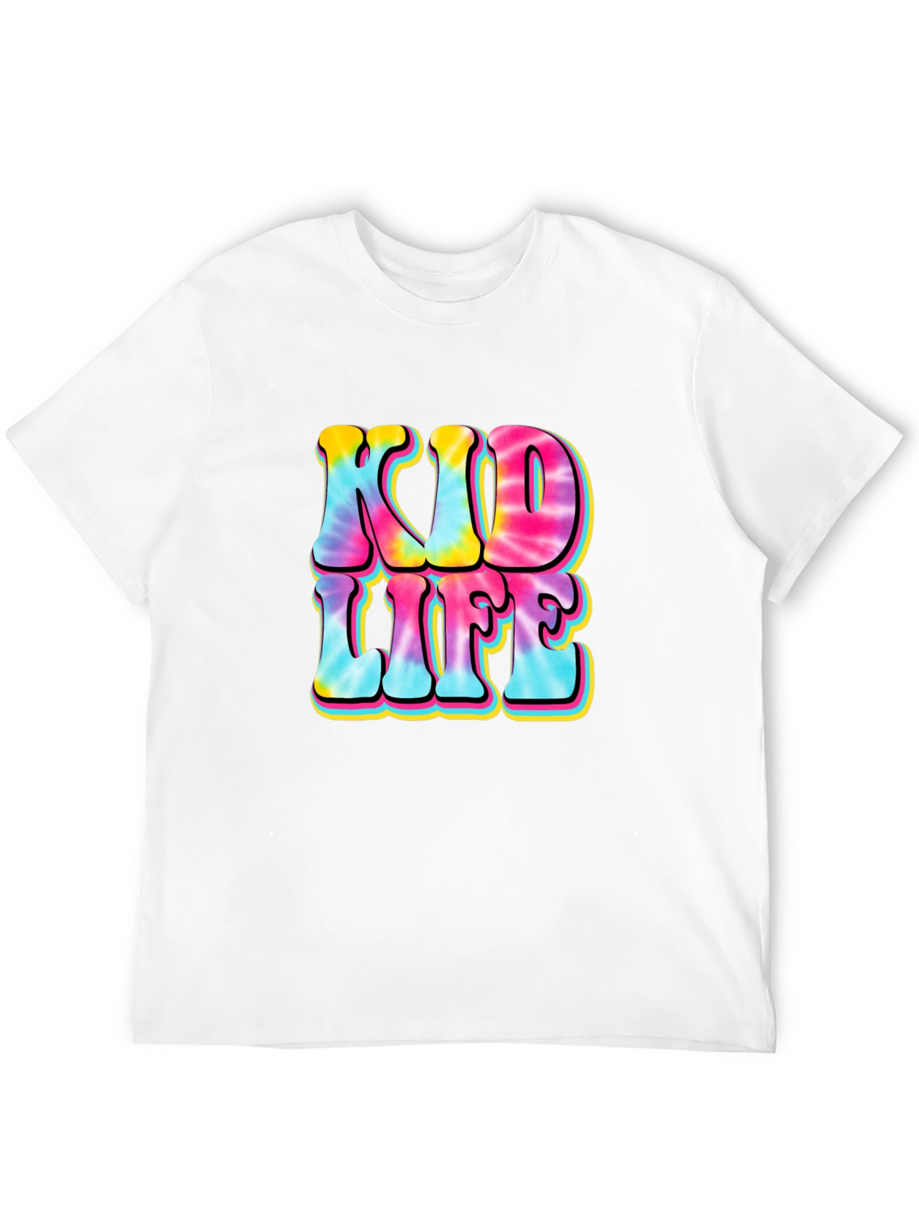Black Kid Life Tie Dye Graphic Tee view 12