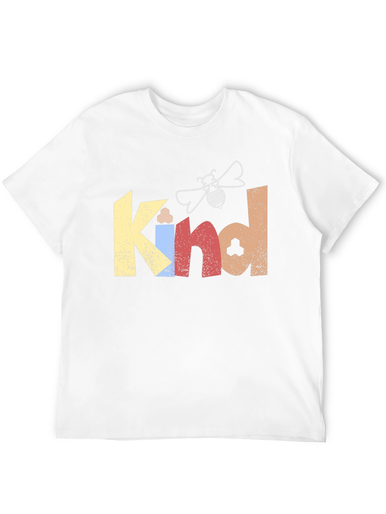 Black Be Kind T-Shirt - Bee Graphic Tee -  Motivational Shirt view 12