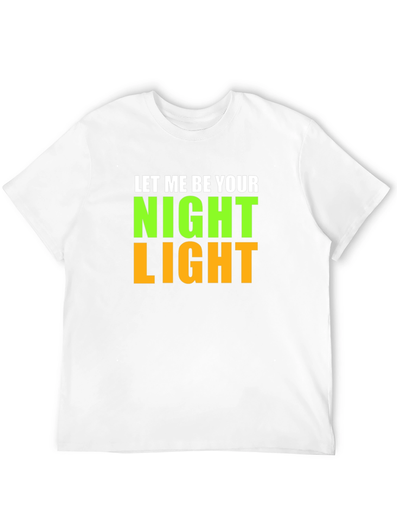 Black Night Light Graphic Tee - Black Cotton Blend view 12