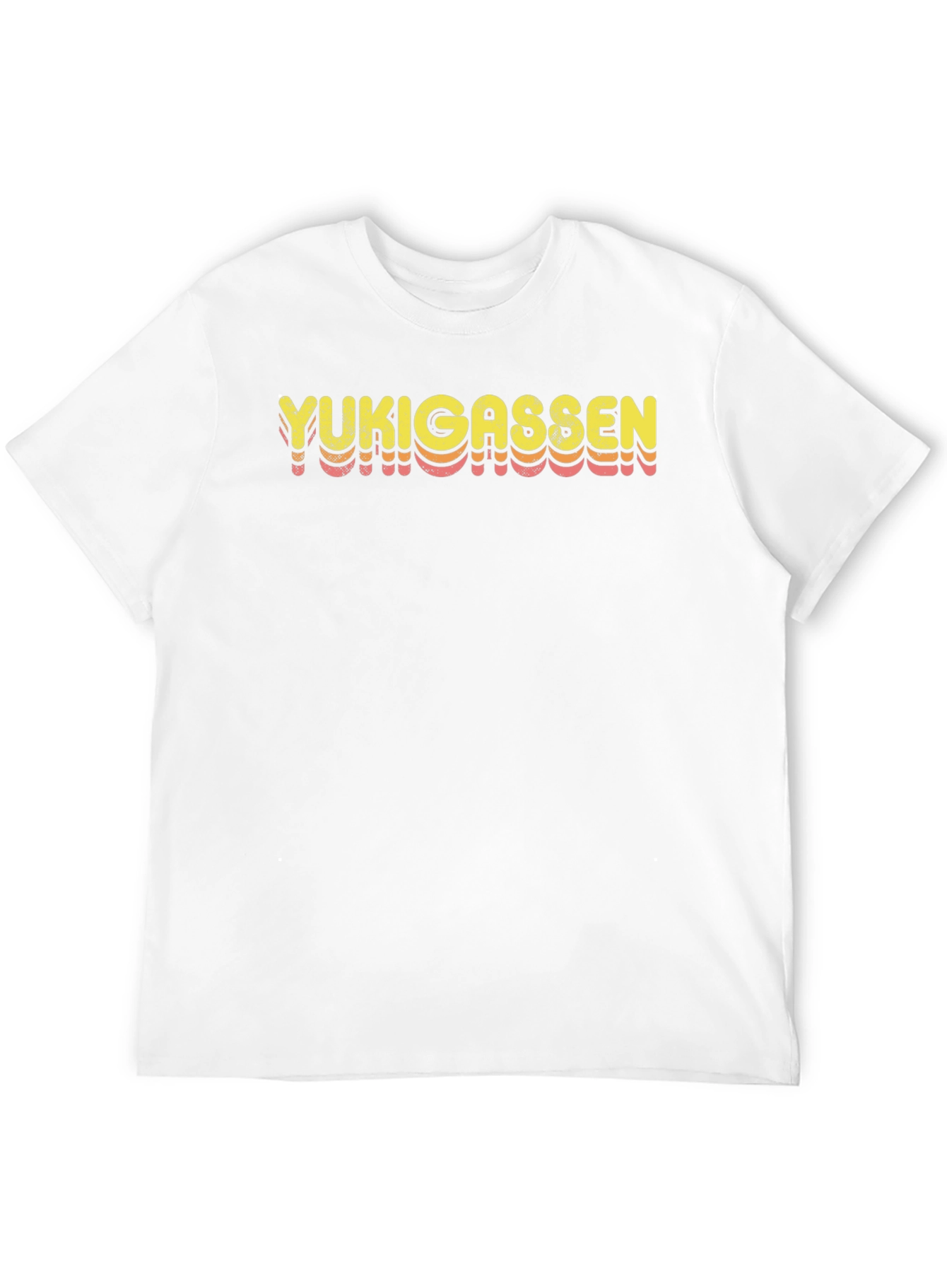 Black Yukigassen Retro Style T-Shirt view 12
