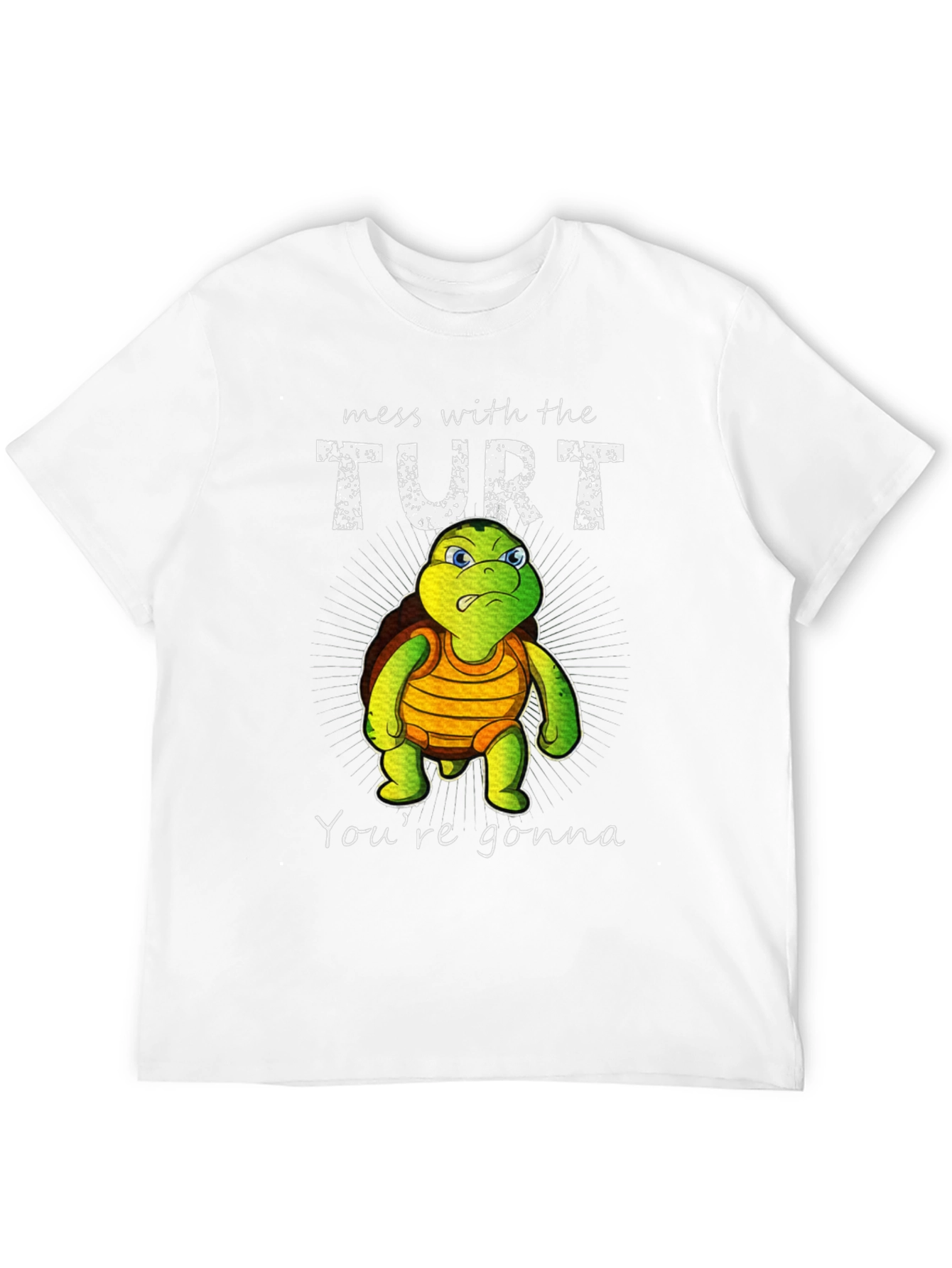 Black Mess With The Turt T-Shirt view 12