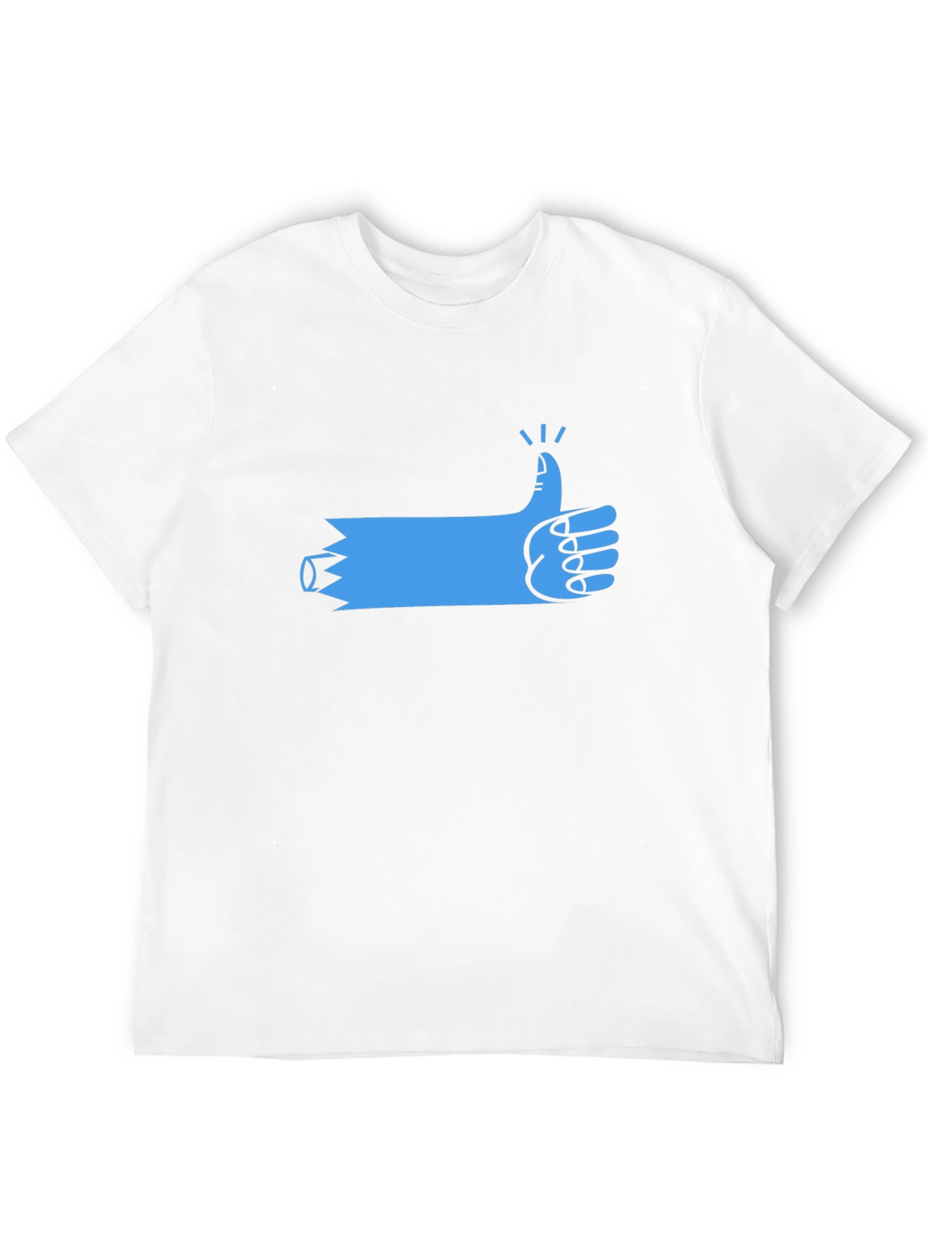 Black Thumbs Up Graphic T-Shirt - Black view 12