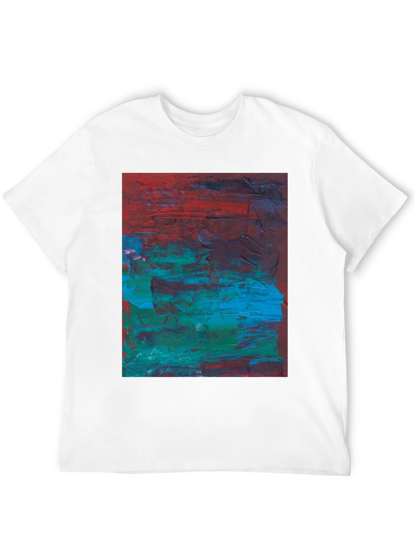 Black Abstract Art Tee - Bold & Unique Style view 12