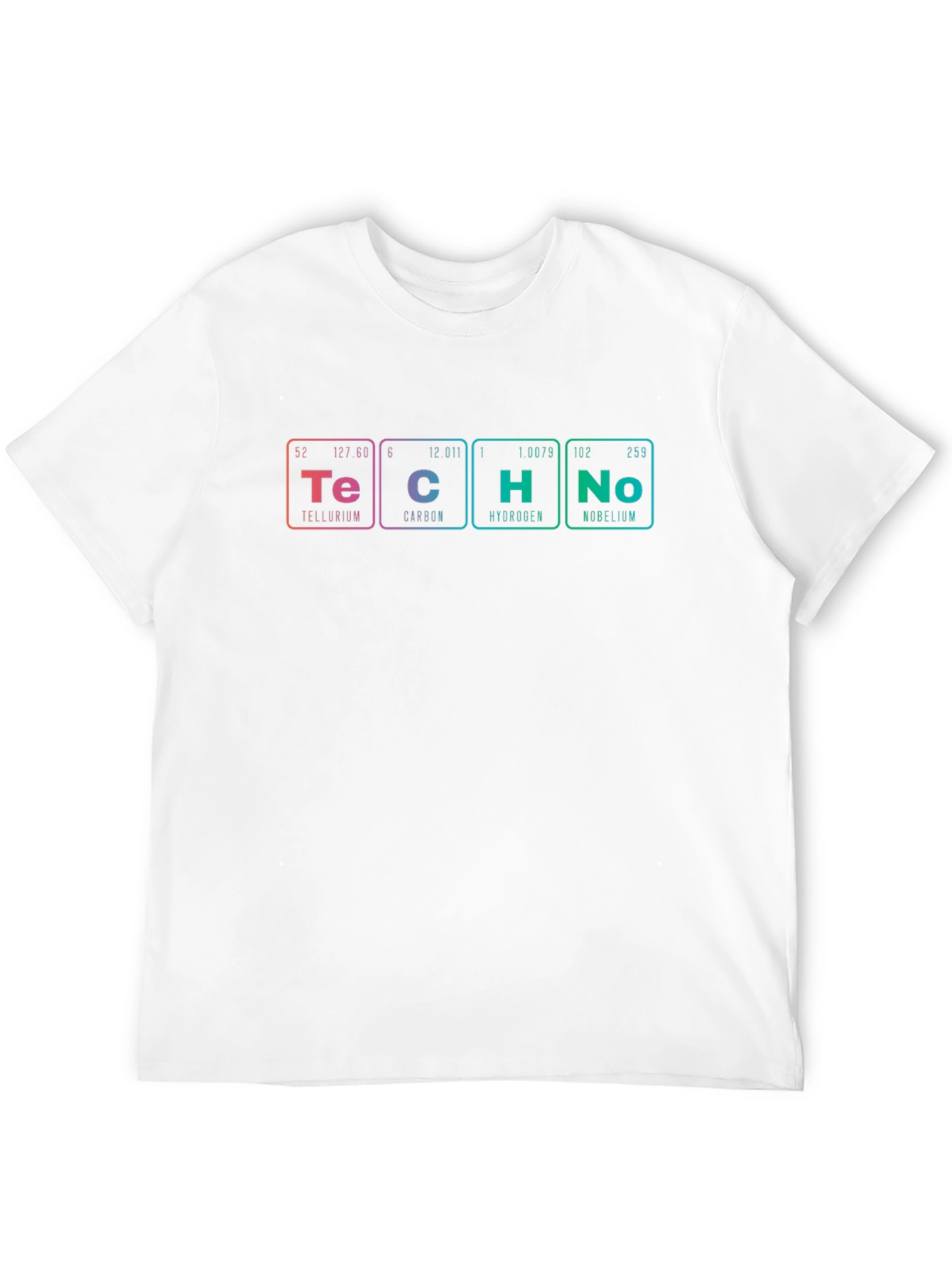 Techno Elements T-Shirt - Periodic Table Rave Tee - 12
