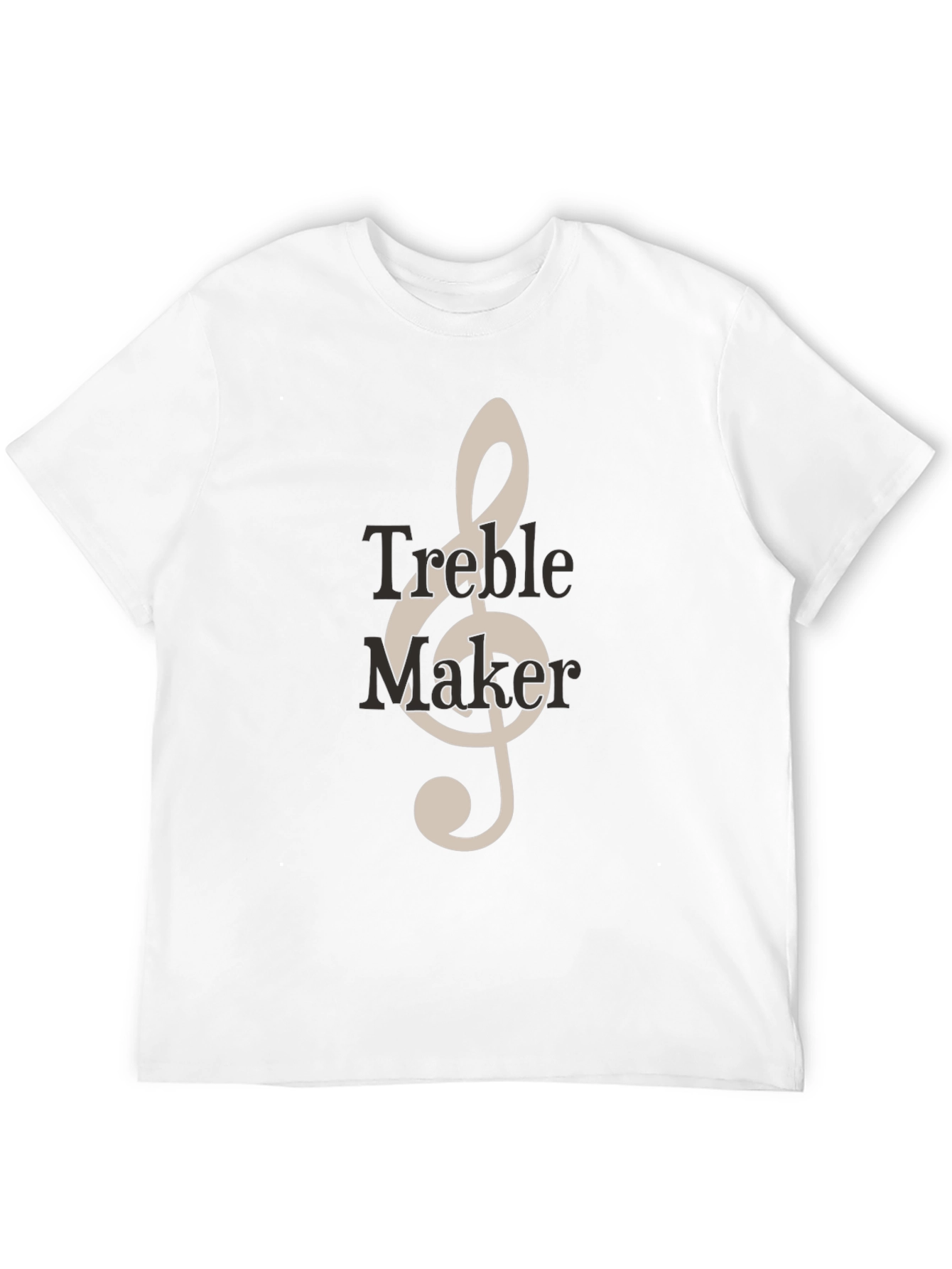 Black Treble Maker Graphic Tee - Music Lover's T-Shirt view 12