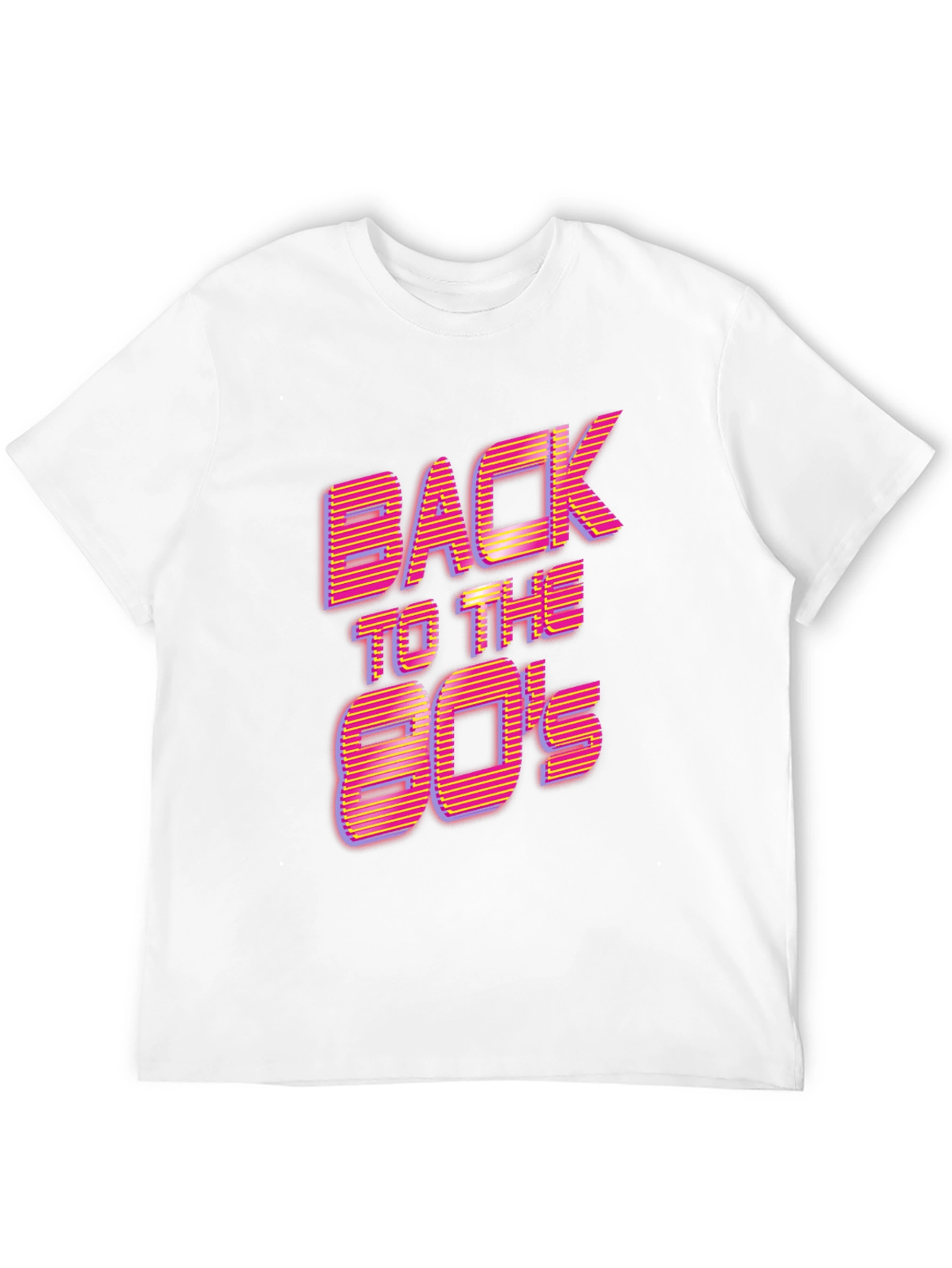 Black Back to the 80's Retro T-Shirt view 12