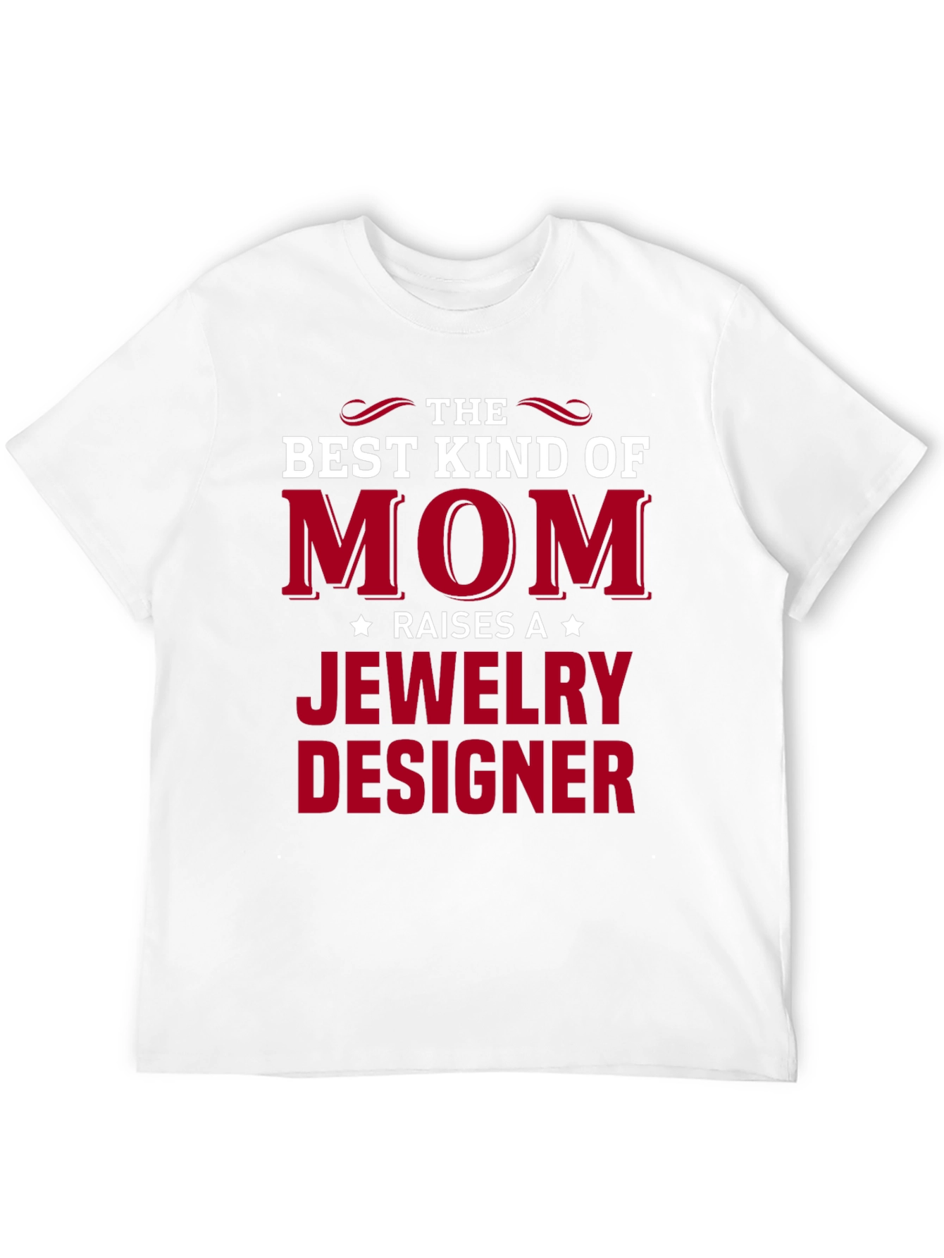 Black Best Kind of Mom Jewelry Designer T-Shirt view 12