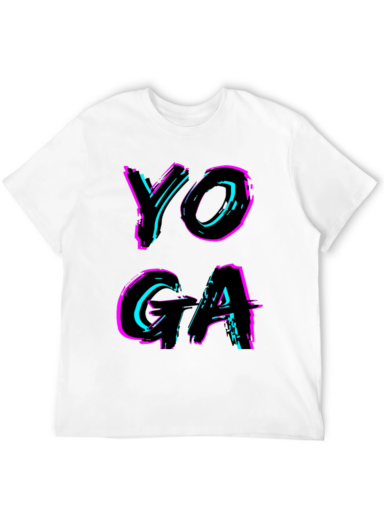 Yoga Glitch Tee - Stylish Fitness Apparel - 12