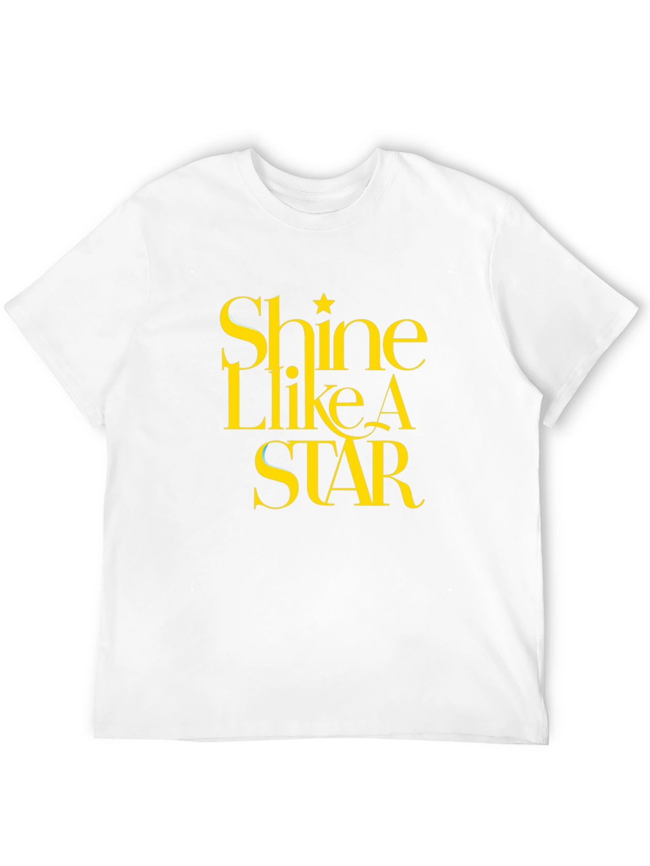 Black Shine Like A Star Black Graphic Tee view 12