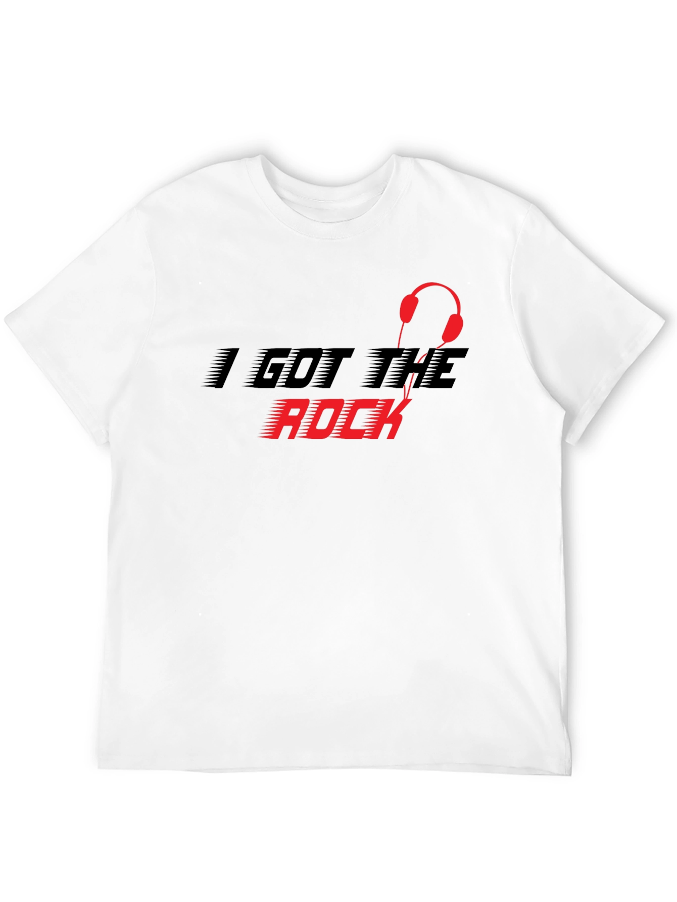 Black I Got The Rock Graphic Tee view 12