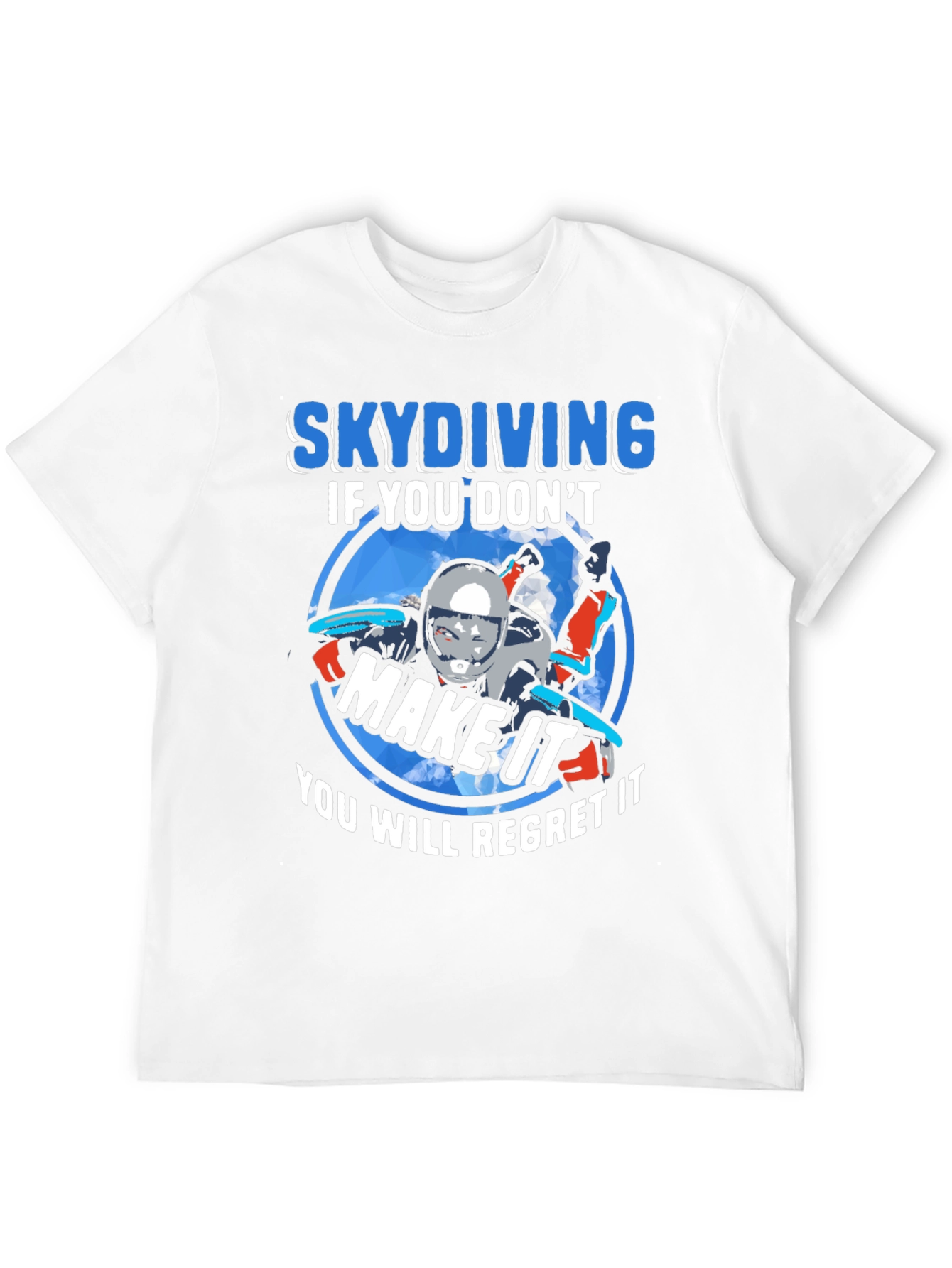 Black Skydiving If You Don't Make It T-Shirt view 12