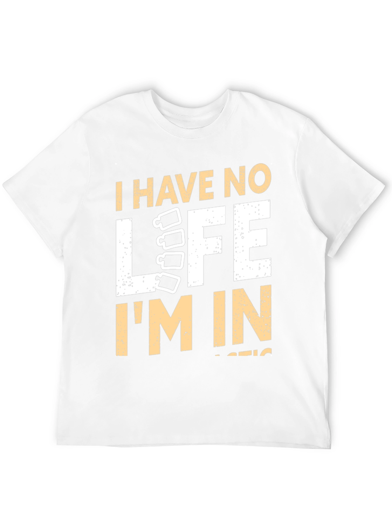 Black Chiropractor Humor T-Shirt - I Have No Life I'm In Chiropractic view 12