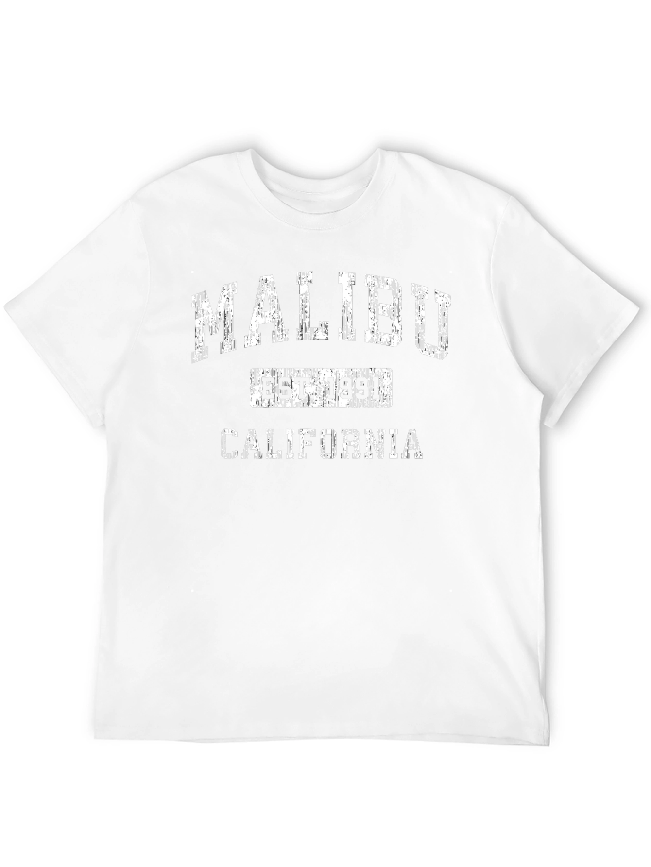 Black Malibu California Est 1991 Black T-Shirt view 12