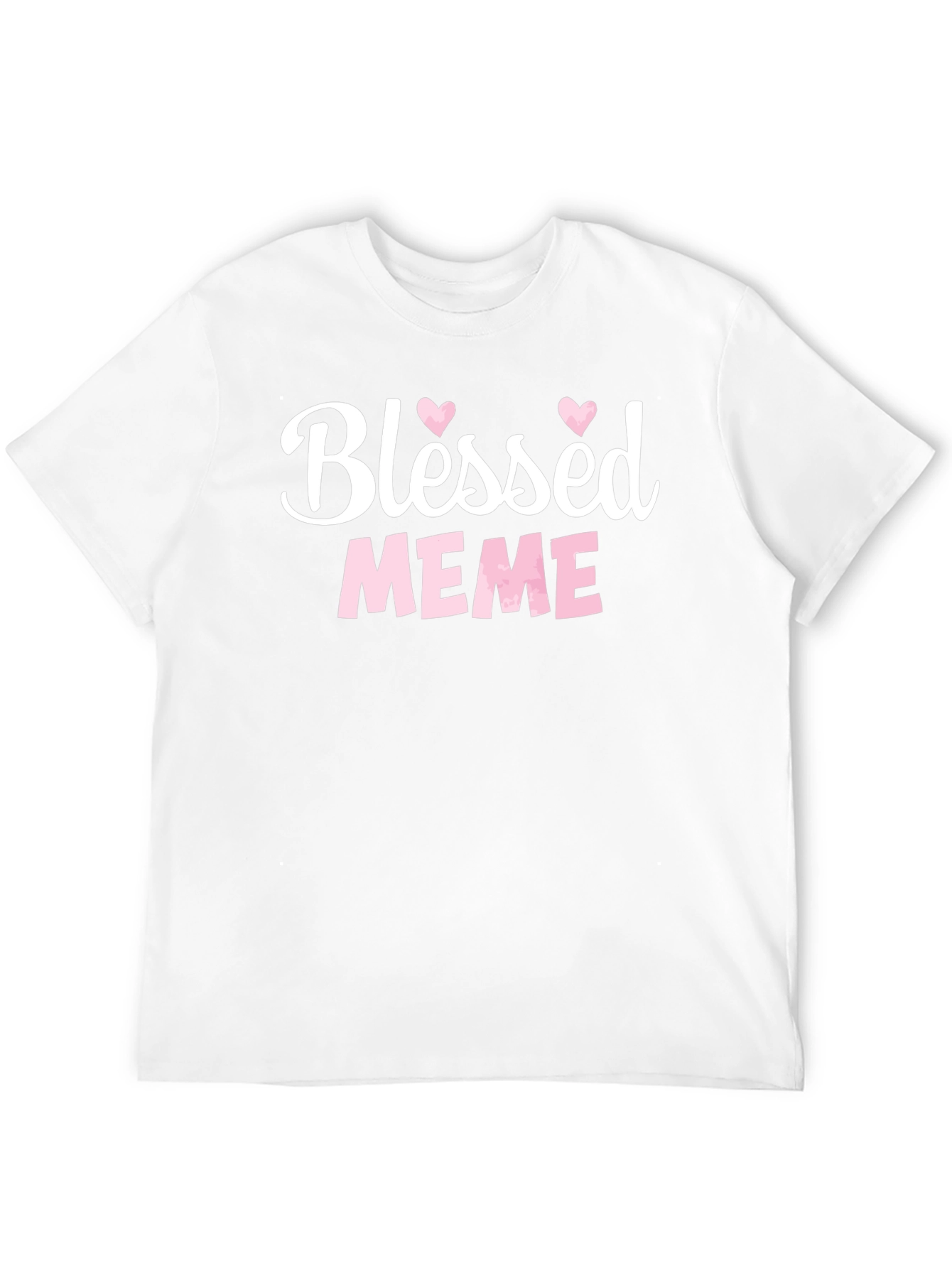Black Blessed Meme Graphic T-Shirt view 12
