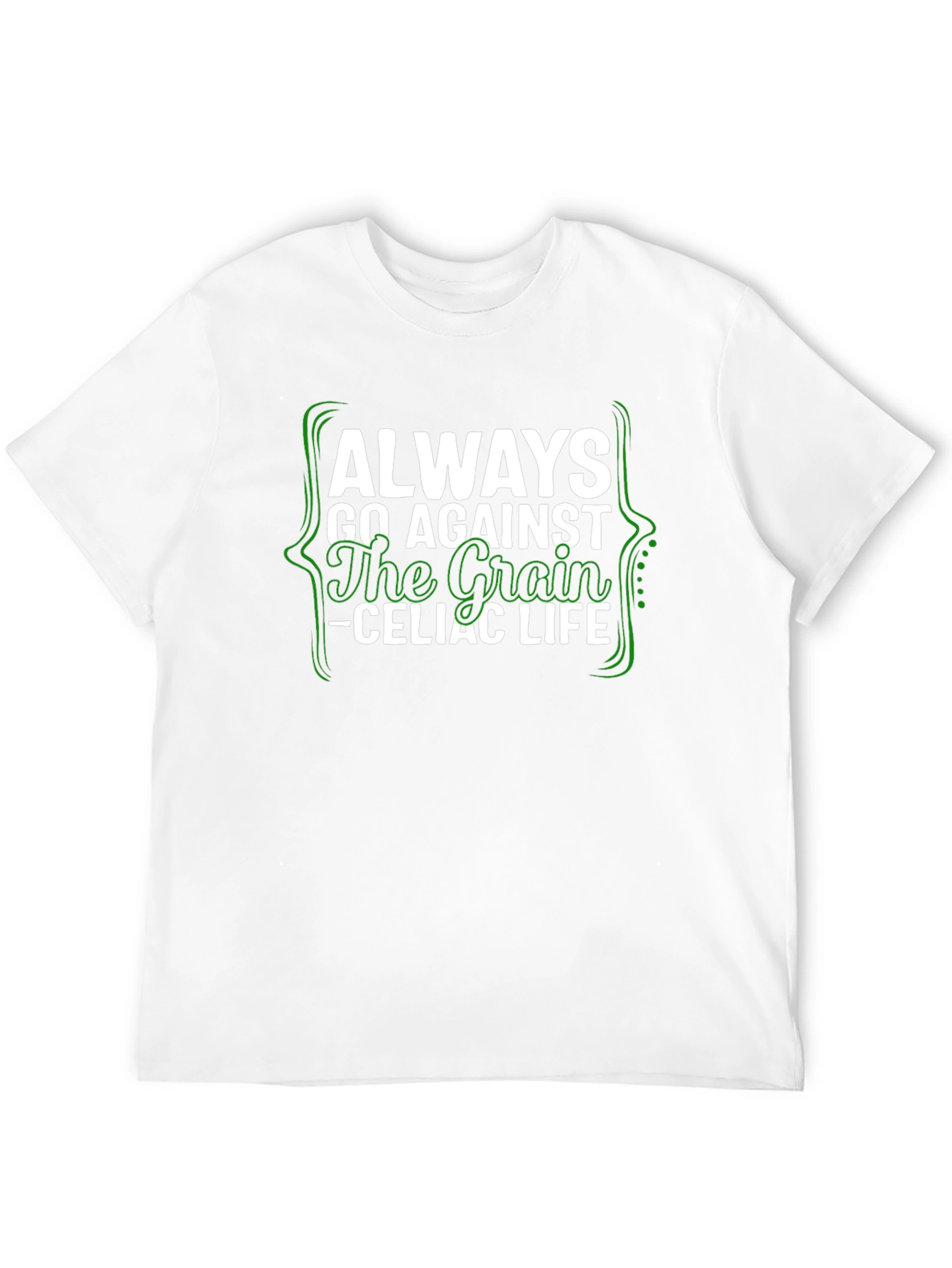 Always Go Against the Grain Celiac Life Tee - 12