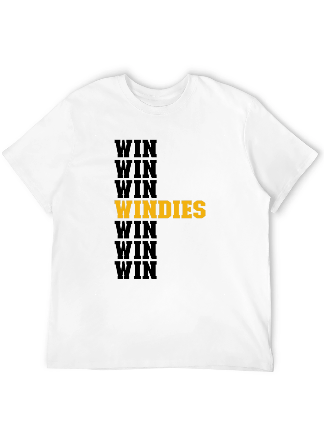 Black Win Windies T-Shirt Black view 12