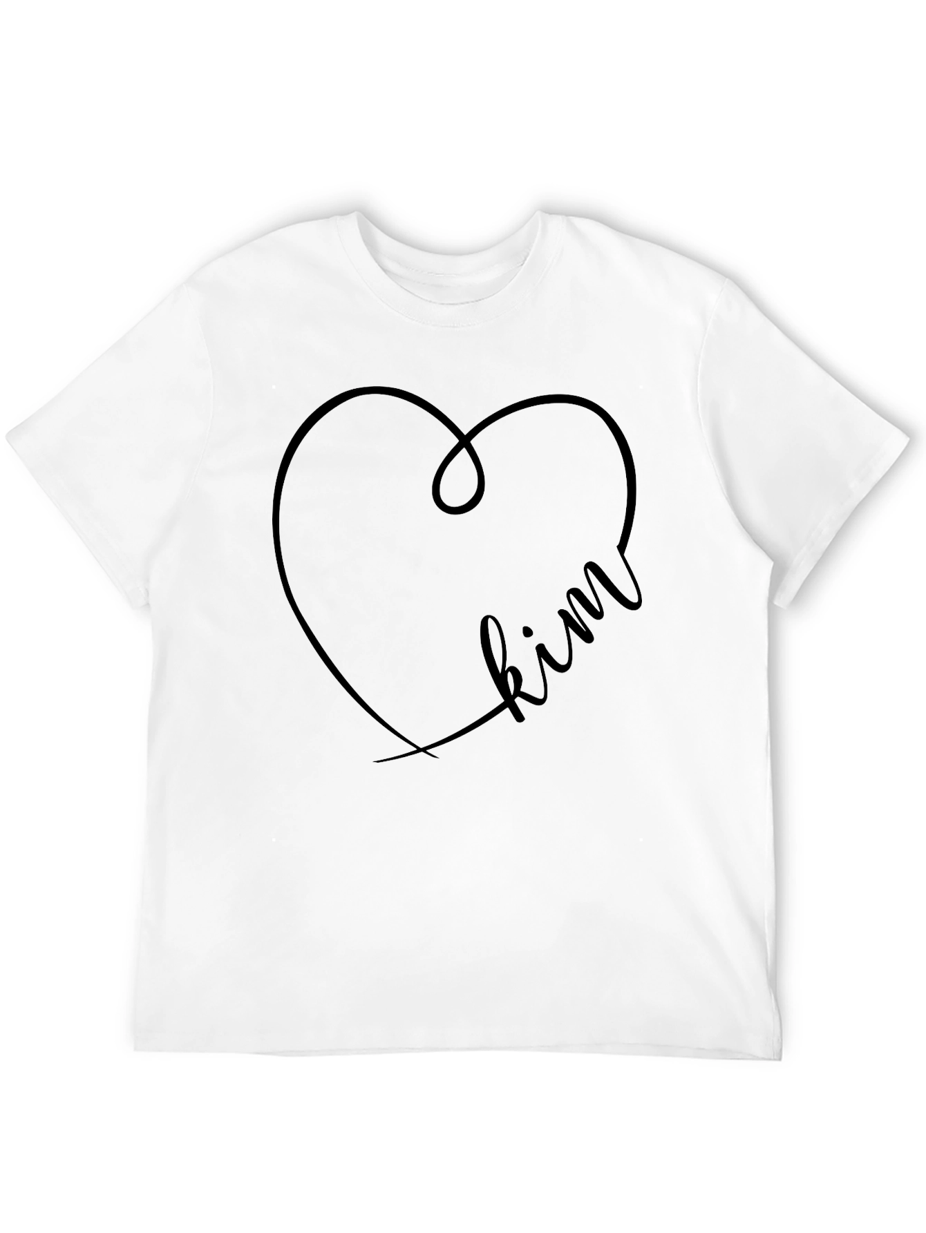 Black Heart Kim T-Shirt - Black view 12