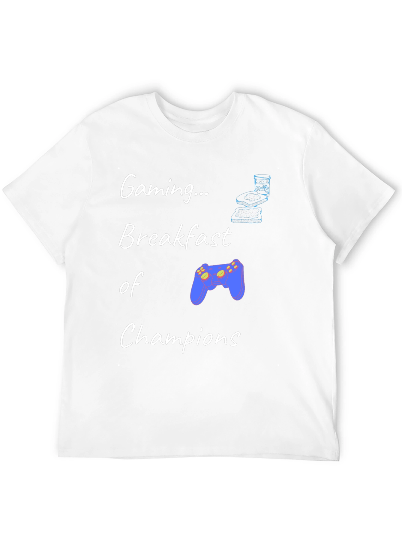 Black Gaming Breakfast Champions Tee view 12