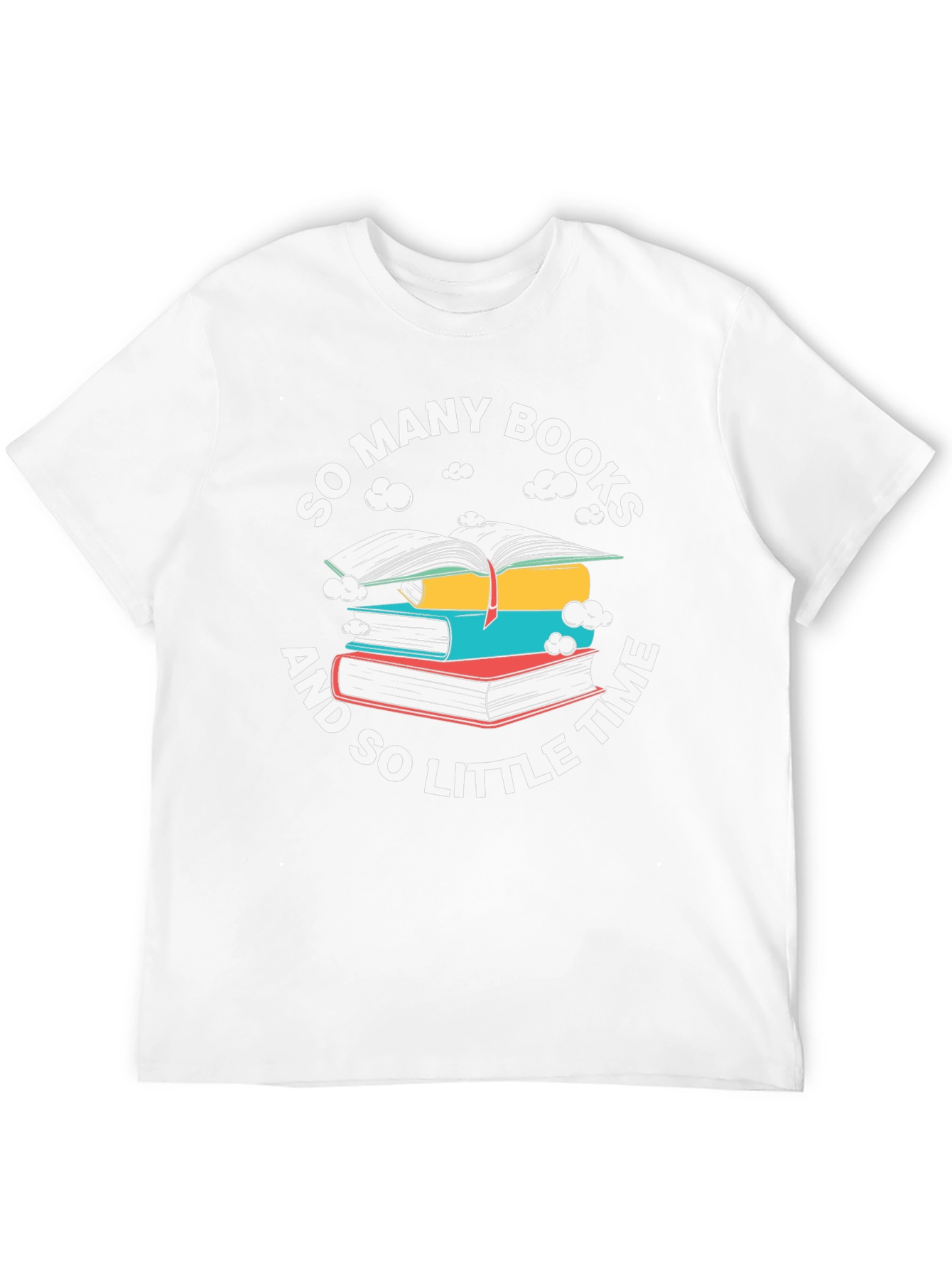 Black Book Lover T-Shirt - So Many Books, So Little Time! view 12