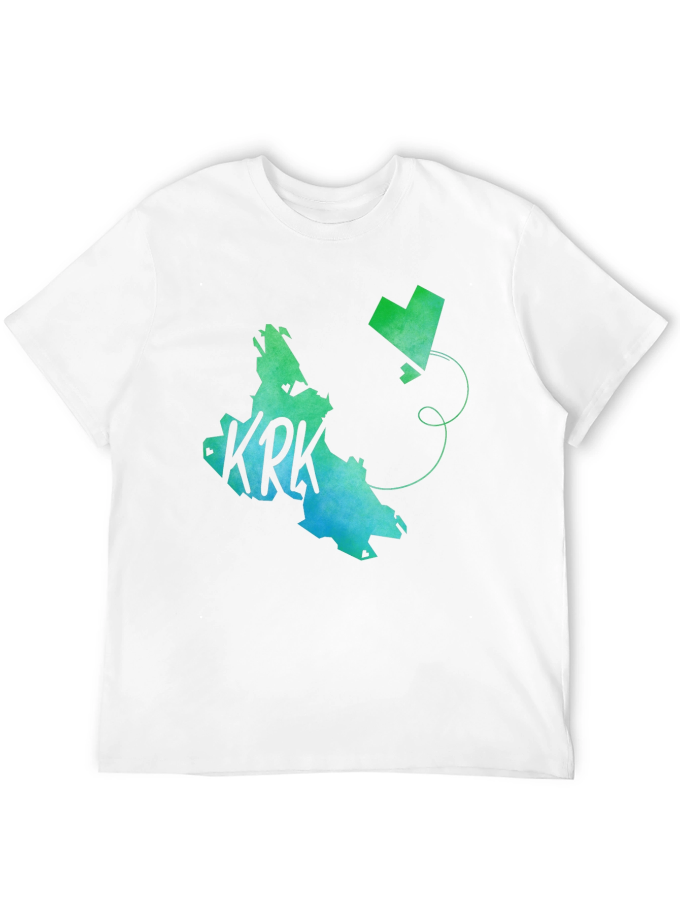 Black KRK Island Graphic Tee - Black Cotton T-Shirt view 12