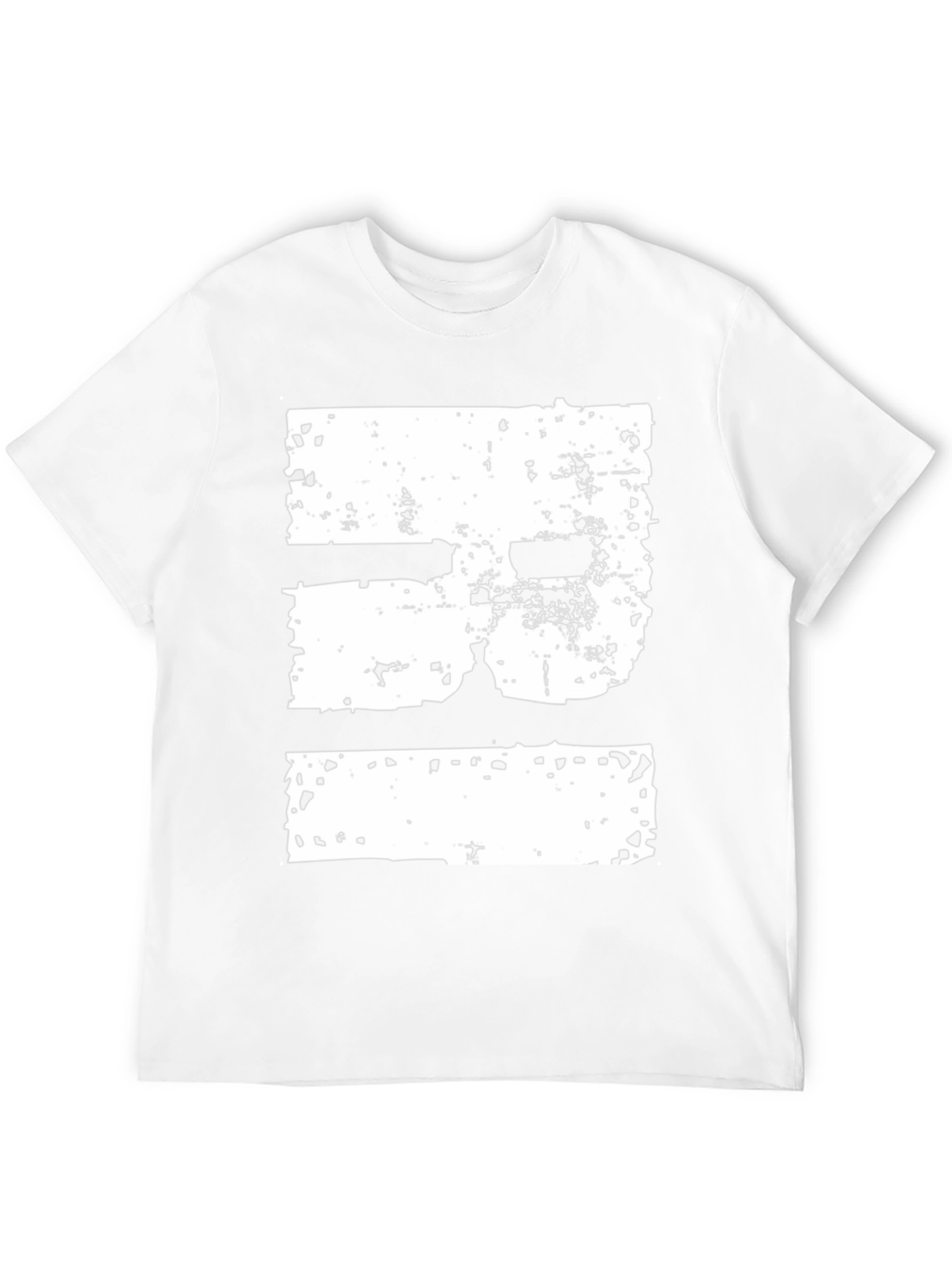 Black Distressed 38 Graphic Tee - Black view 12