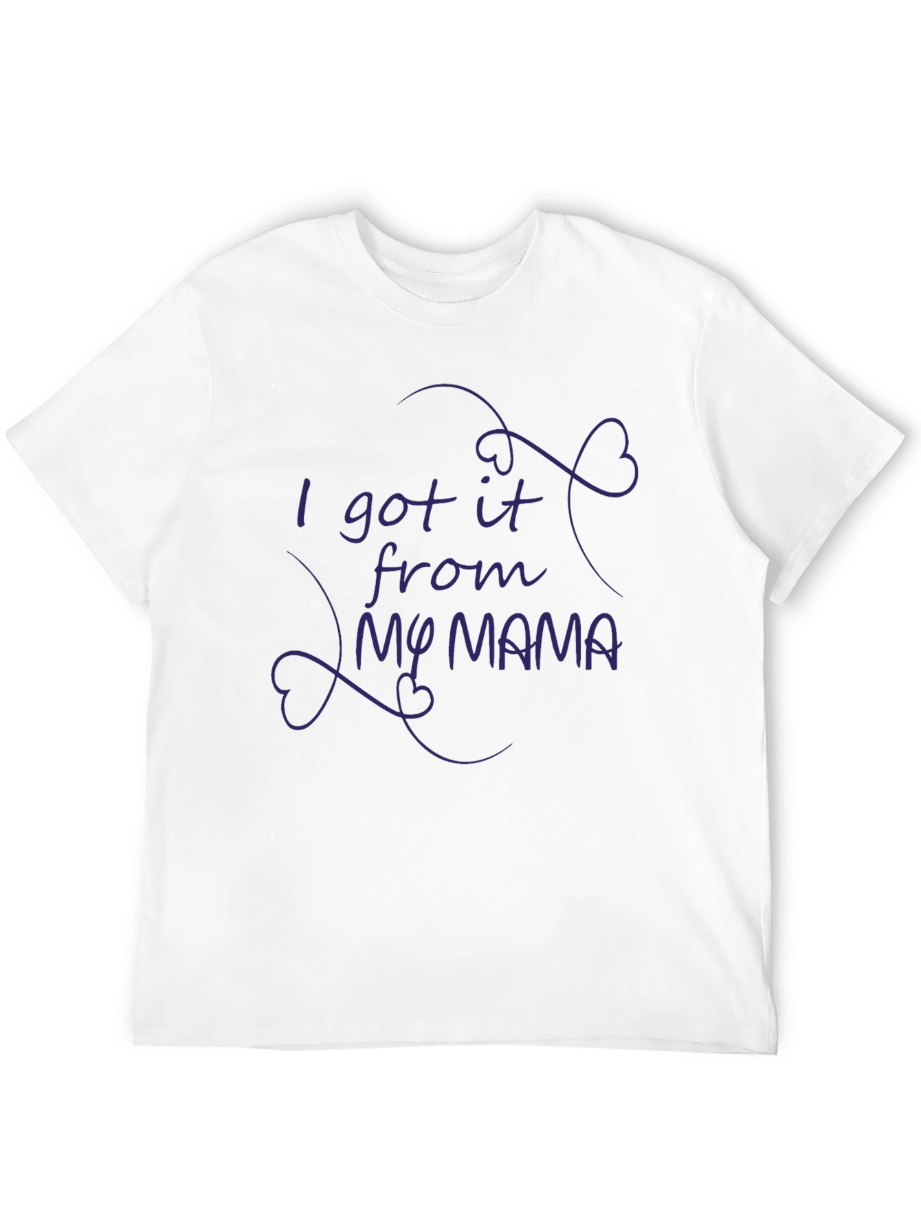 Black I Got It From My Mama Graphic Tee view 12