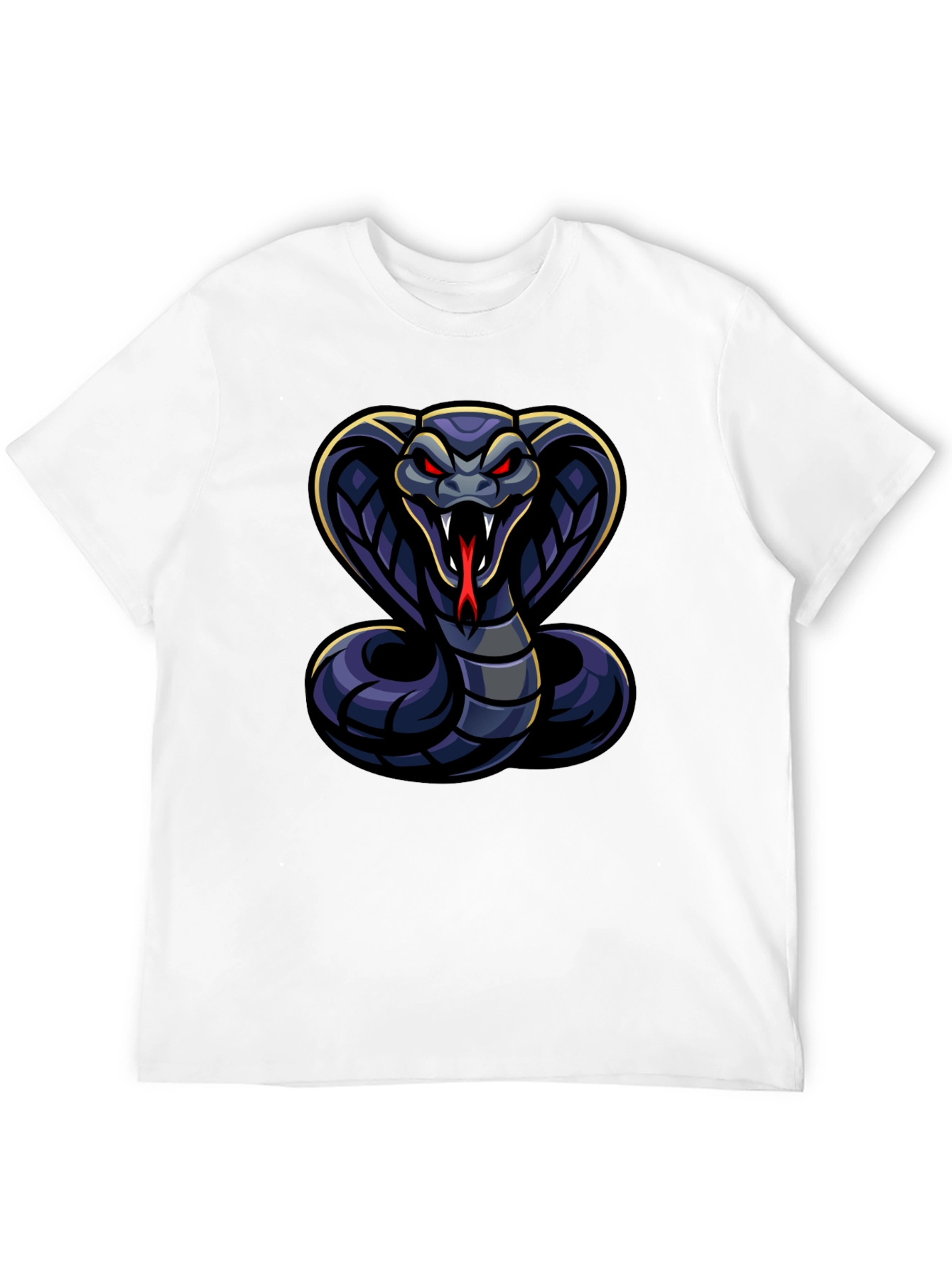 Cobra Graphic T-Shirt - Men's Black Tee - 12