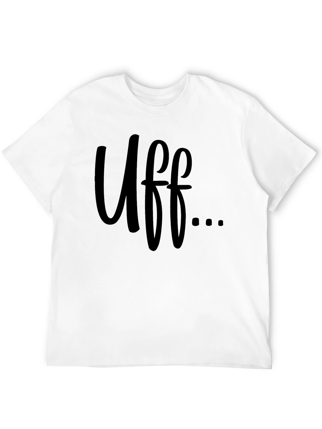 Black Uff... Graphic Tee - Soft Cotton, Casual Style view 12