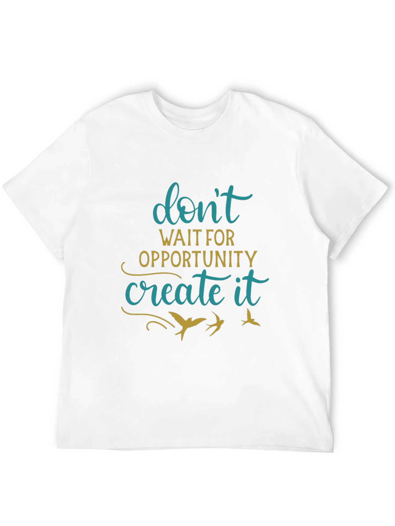Black Inspiring Graphic Tee - Create Opportunity view 12