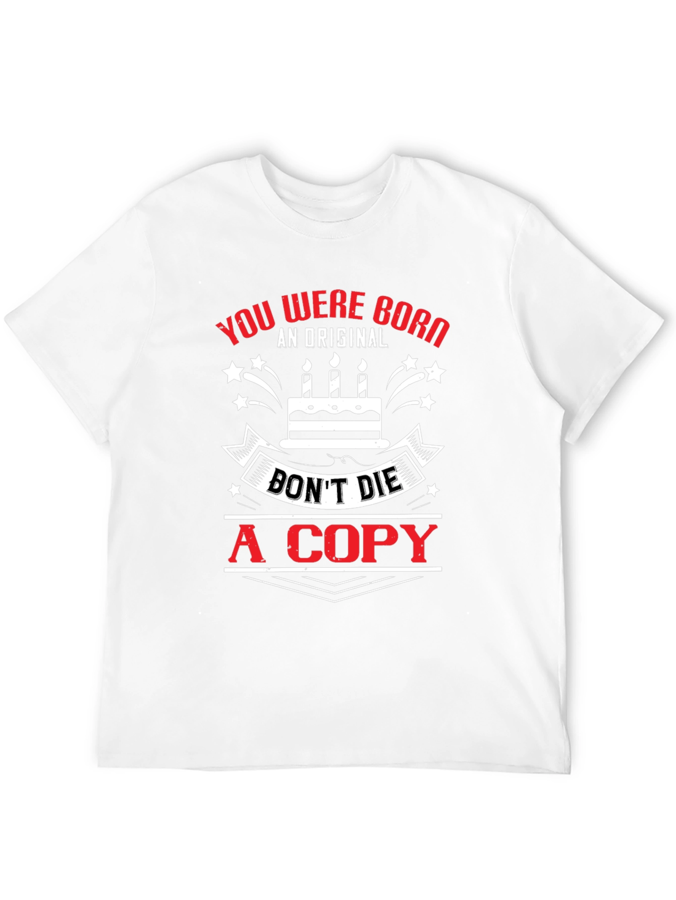 Black Be Original Black Graphic T-Shirt view 12