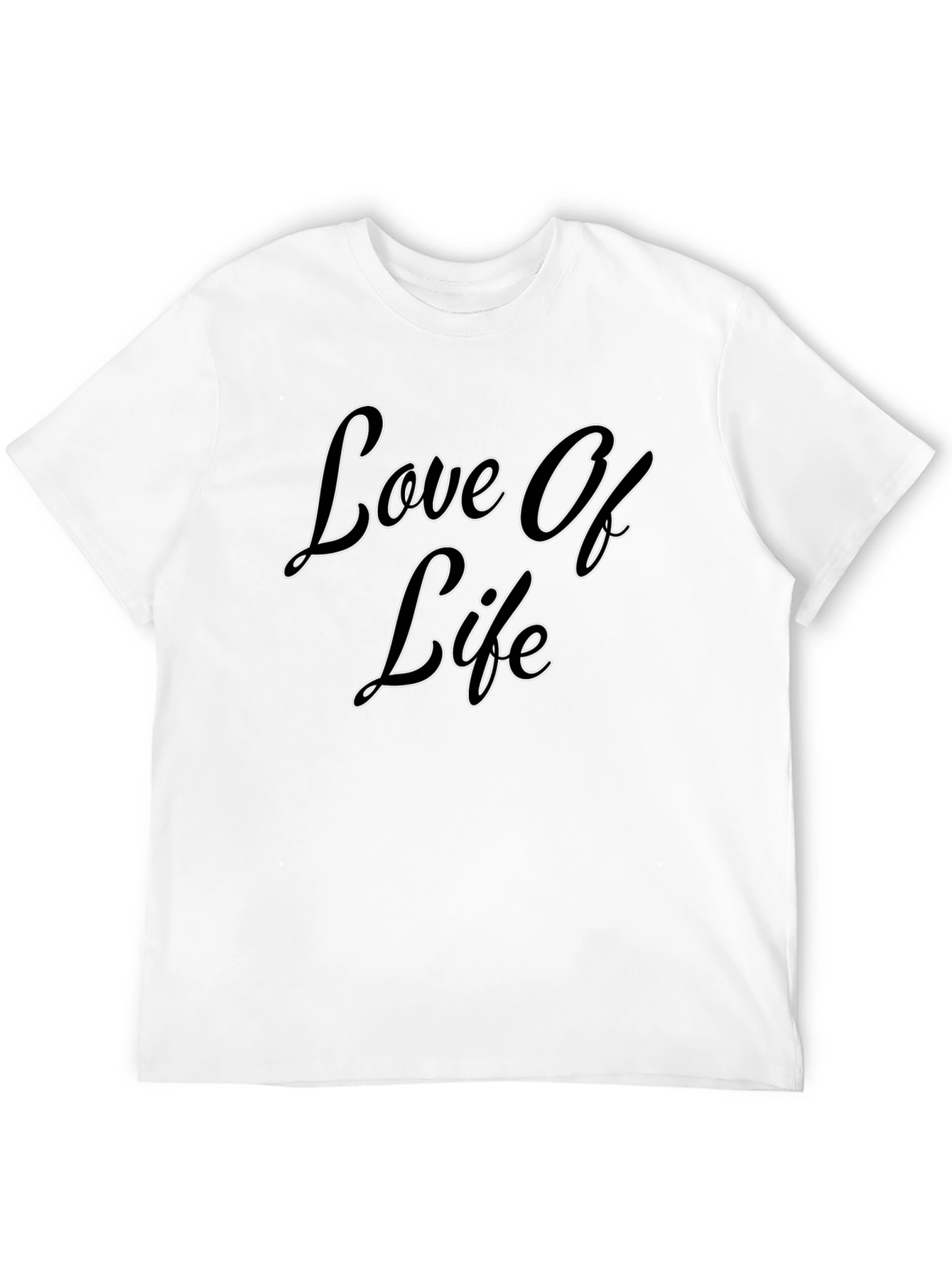 Black Love Of Life Black Graphic Tee view 12