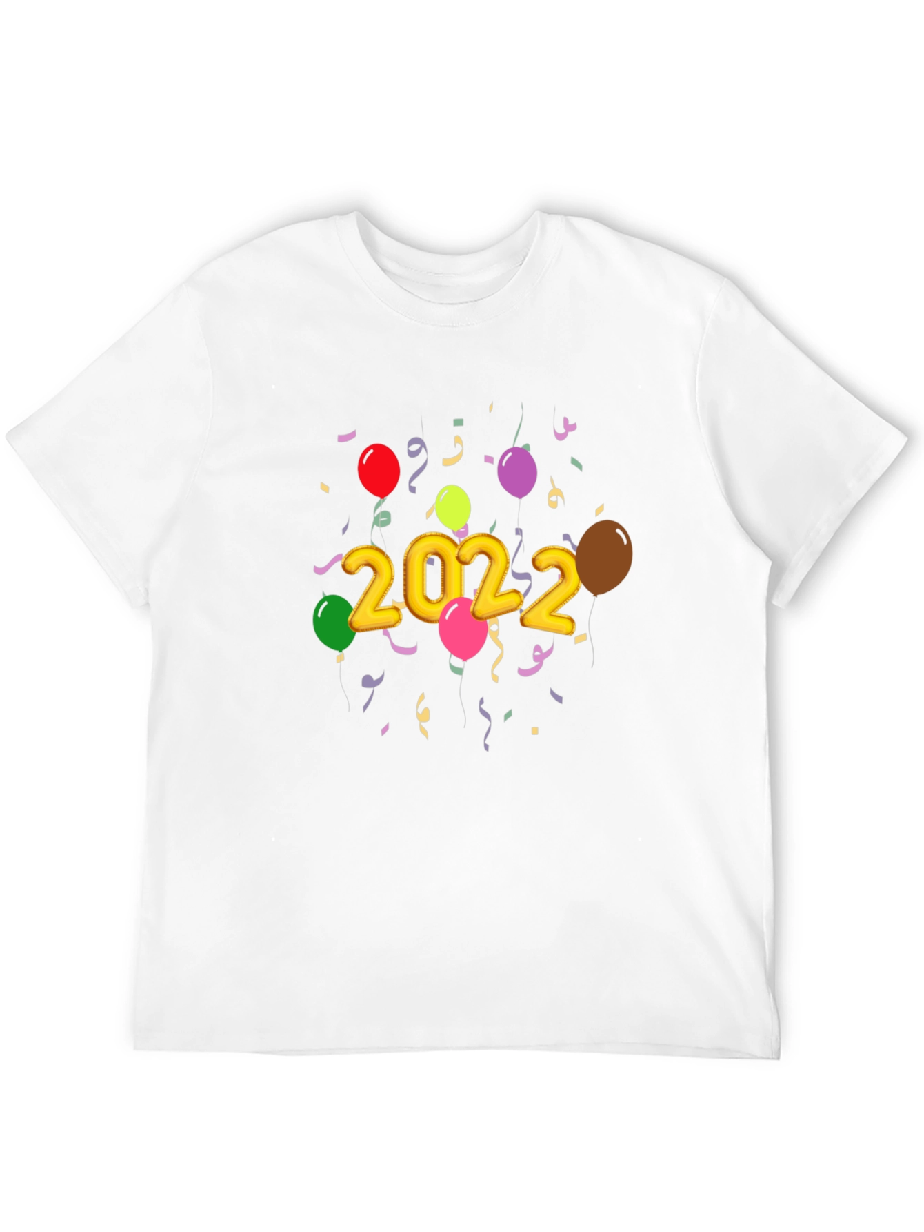 Black Festive 2022 Balloon T-Shirt view 12